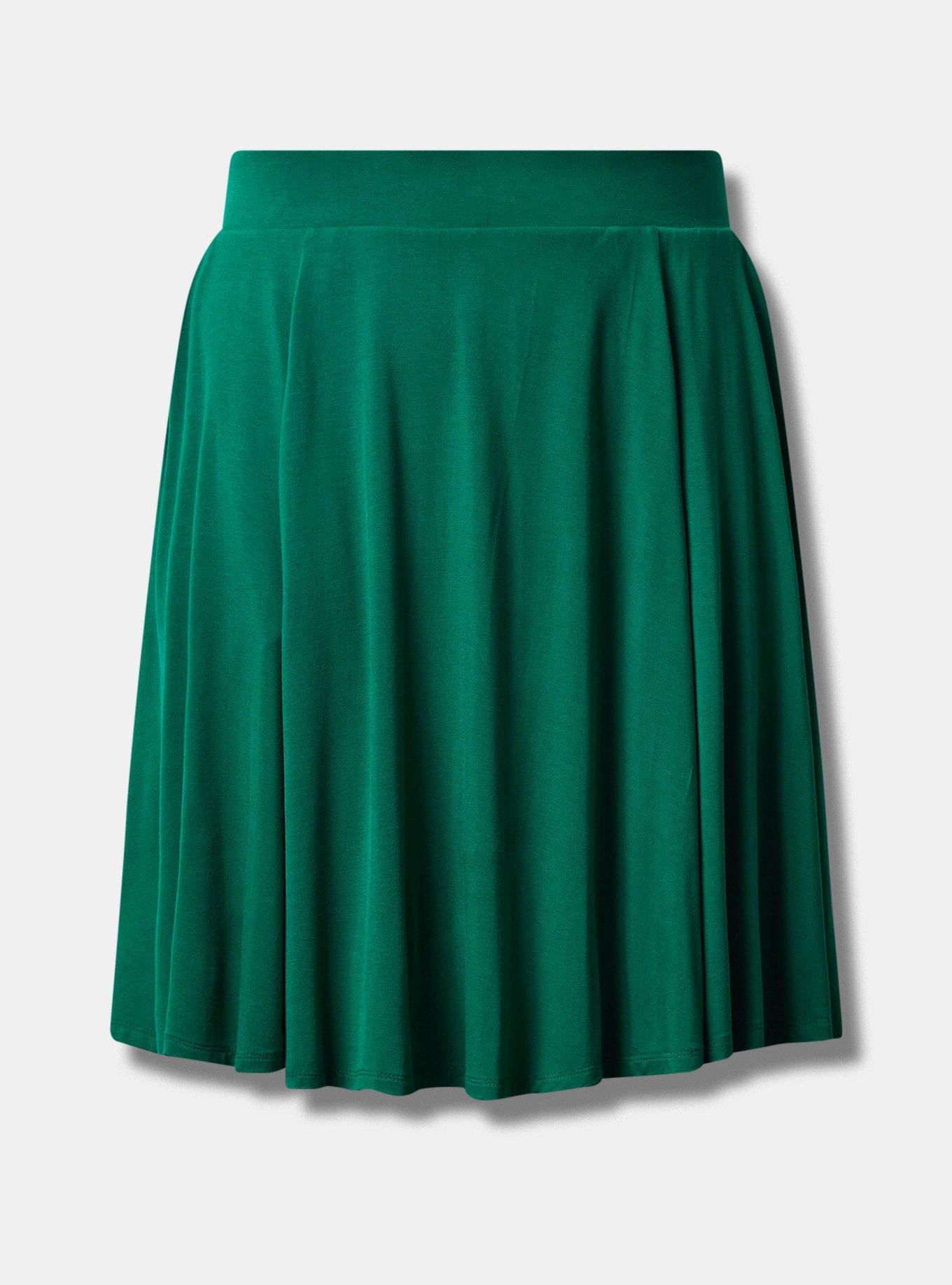 Petite Everyday Solid Pull-On Skort