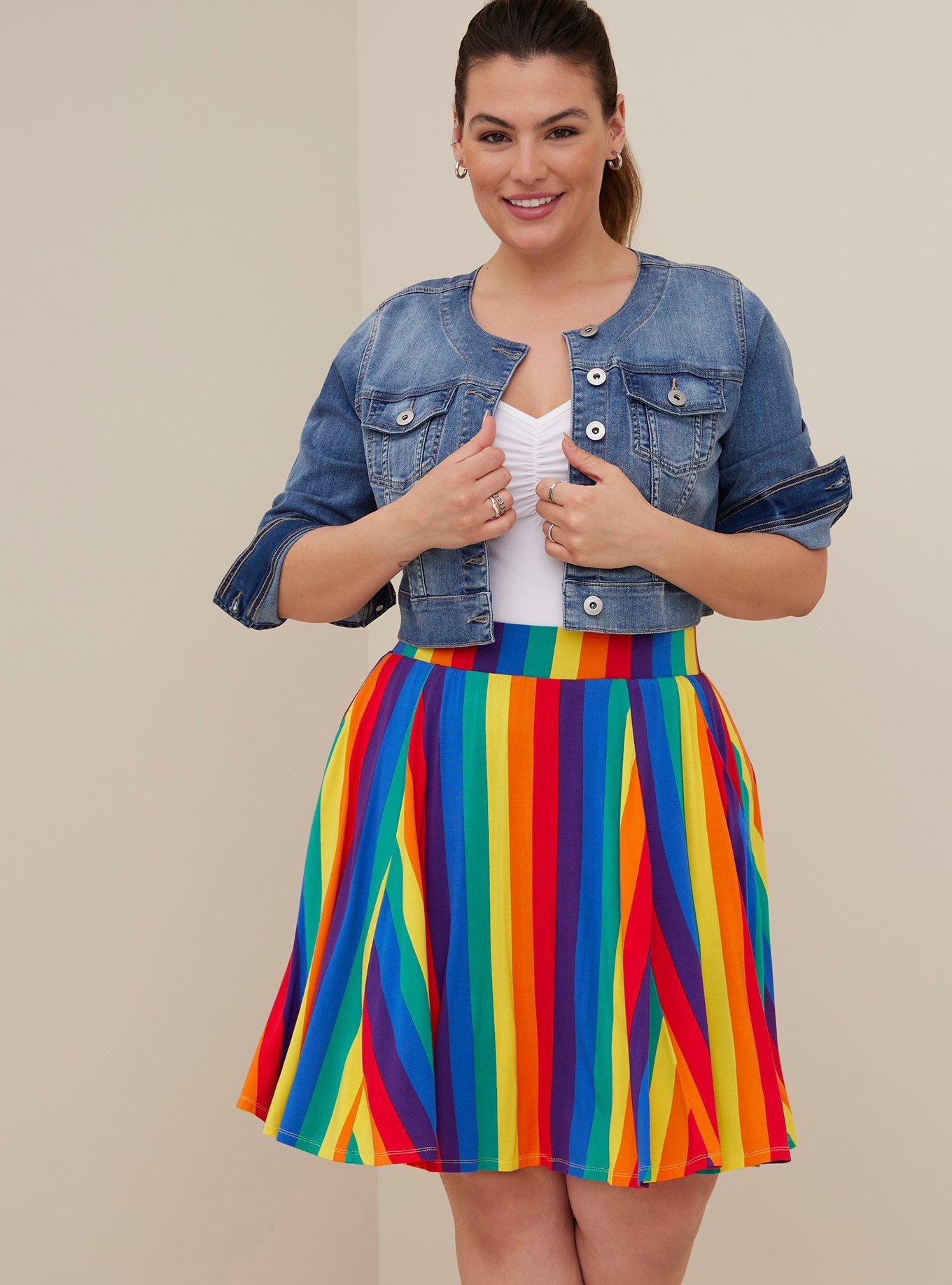 Plus Size Super Soft Pull On Skort Torrid