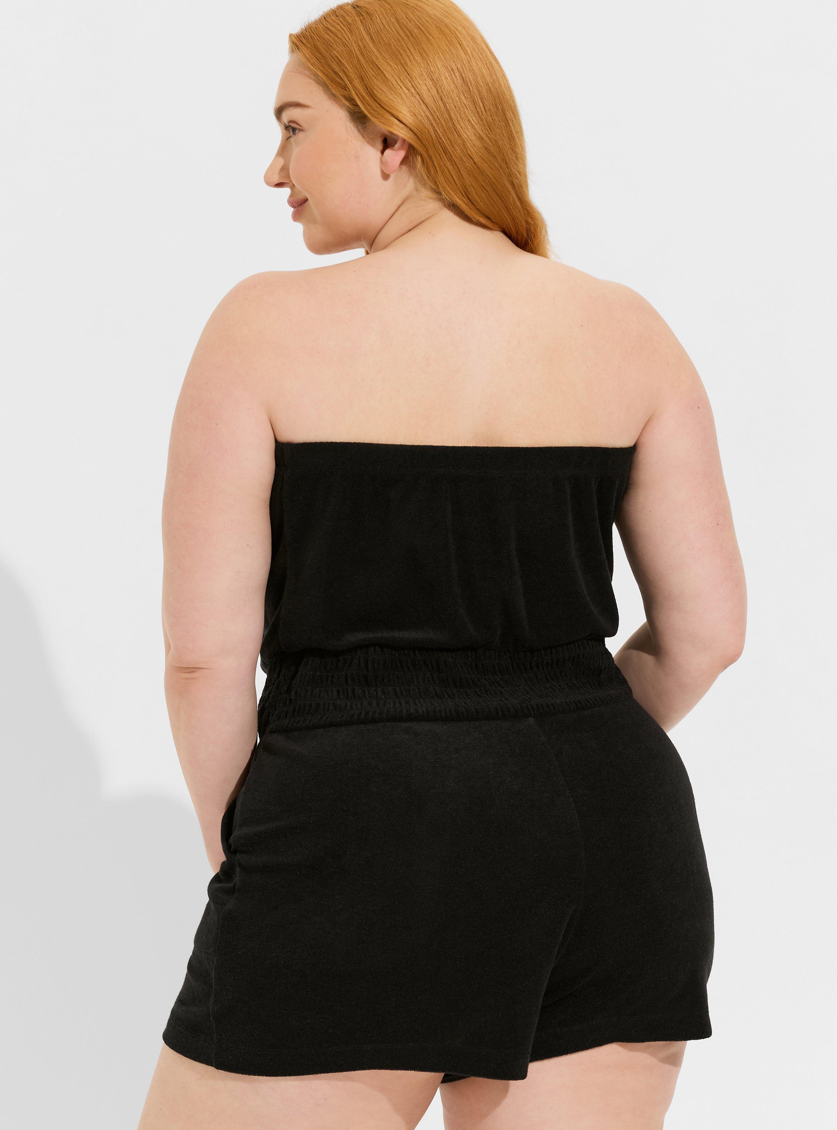 Plus Size - Cotton Modal Strapless Banded Bottom Tube Top - Torrid