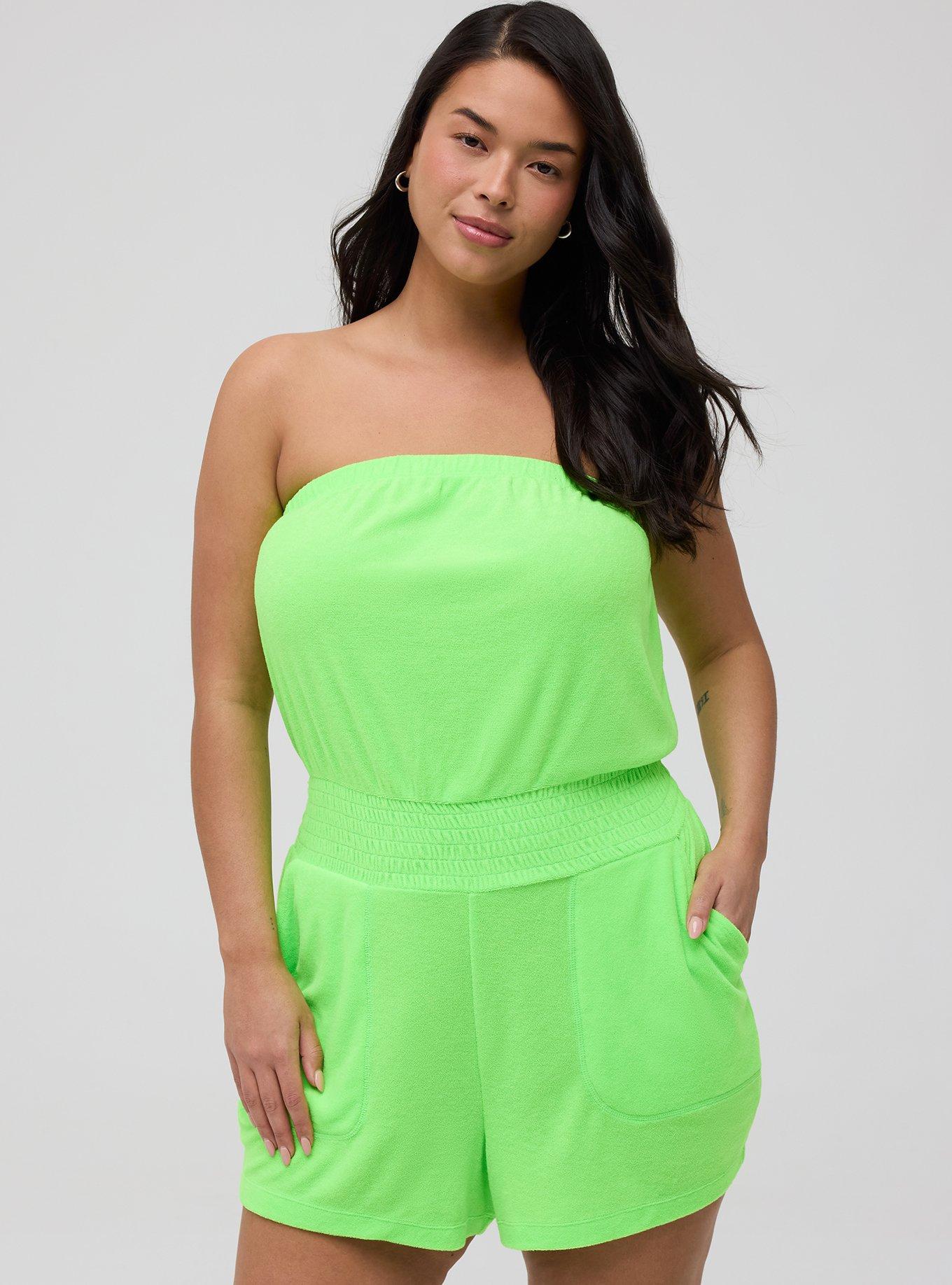 Plus Size - Terry Cloth Romper - Torrid