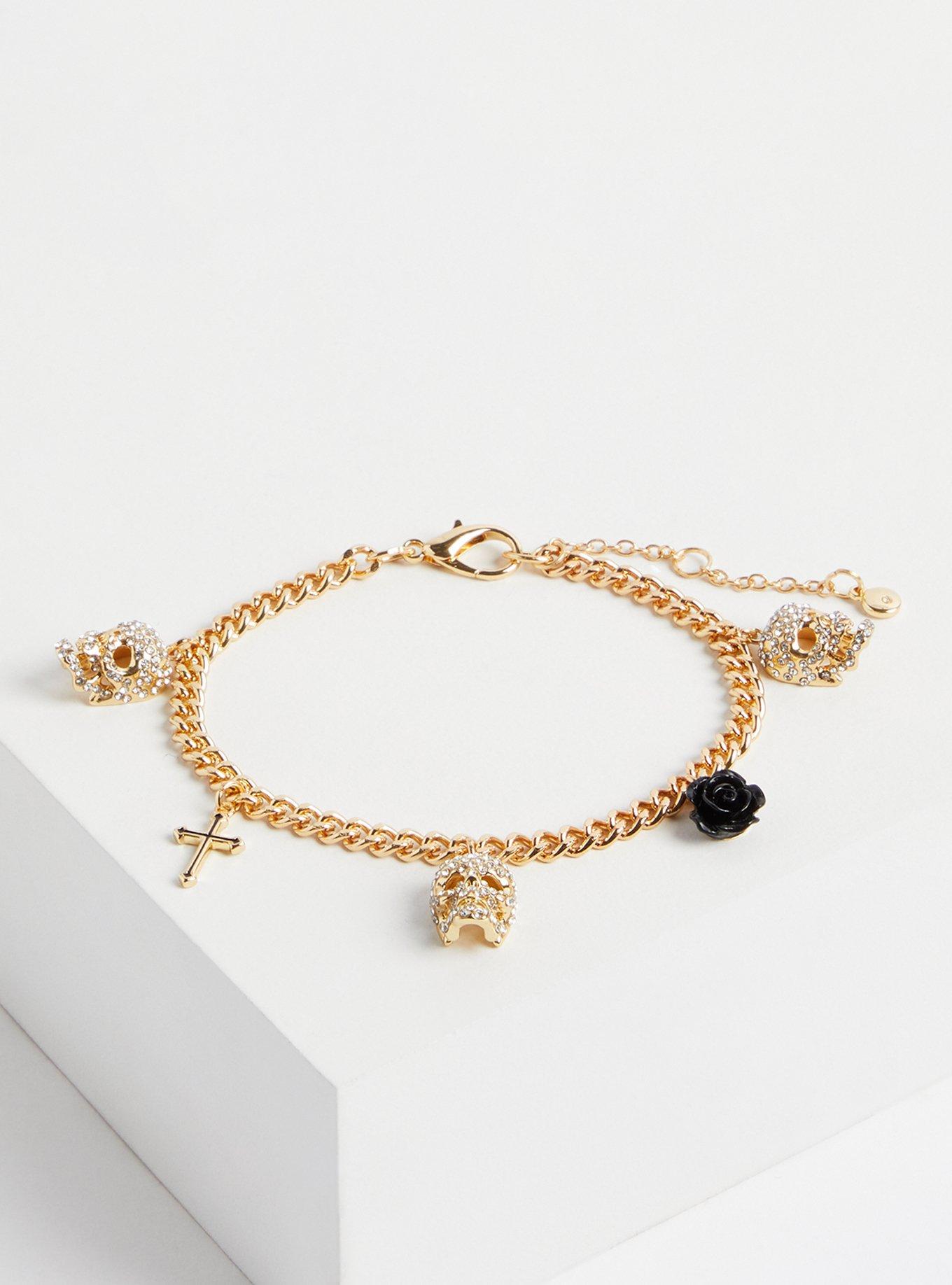 Plus size charm deals bracelet