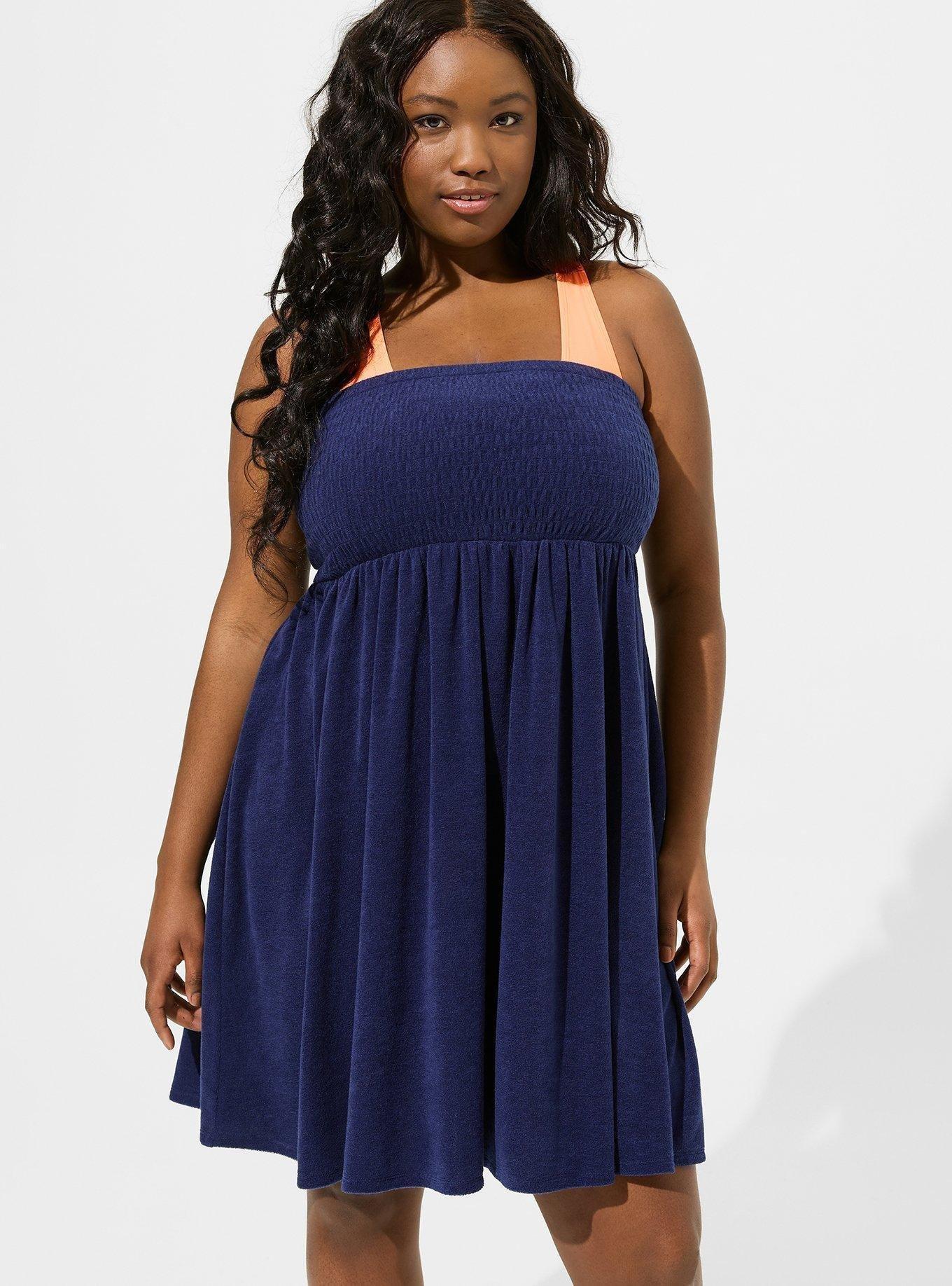 Terry Smock Mini Dress Terry Smock Mini Dress