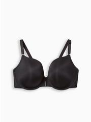 T-Shirt Push-Up Smooth Front Close 360° Back Smoothing™ Bra, RICH BLACK, hi-res