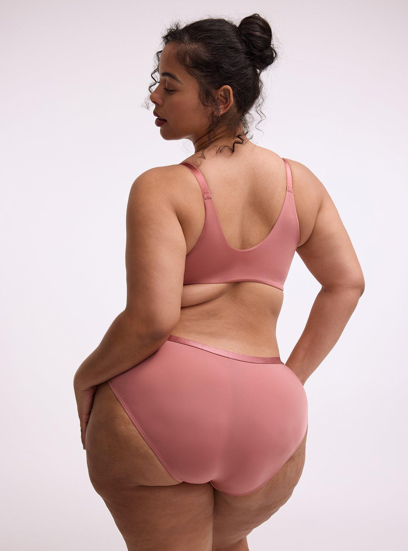 Perfect Coverage Push-Up Smooth Front-Close Bra, WITHERED ROSE, alternate