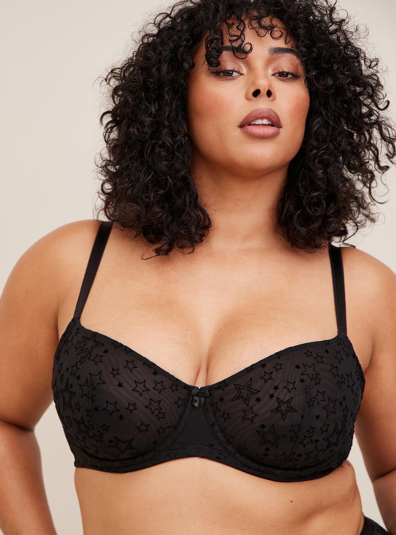 Sheer Mesh Full Coverage Unlined Underwire Bra – Fitted With Flair