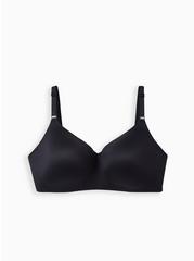 Mastectomy Lightly Lined Wire-Free Bra, RICH BLACK, hi-res
