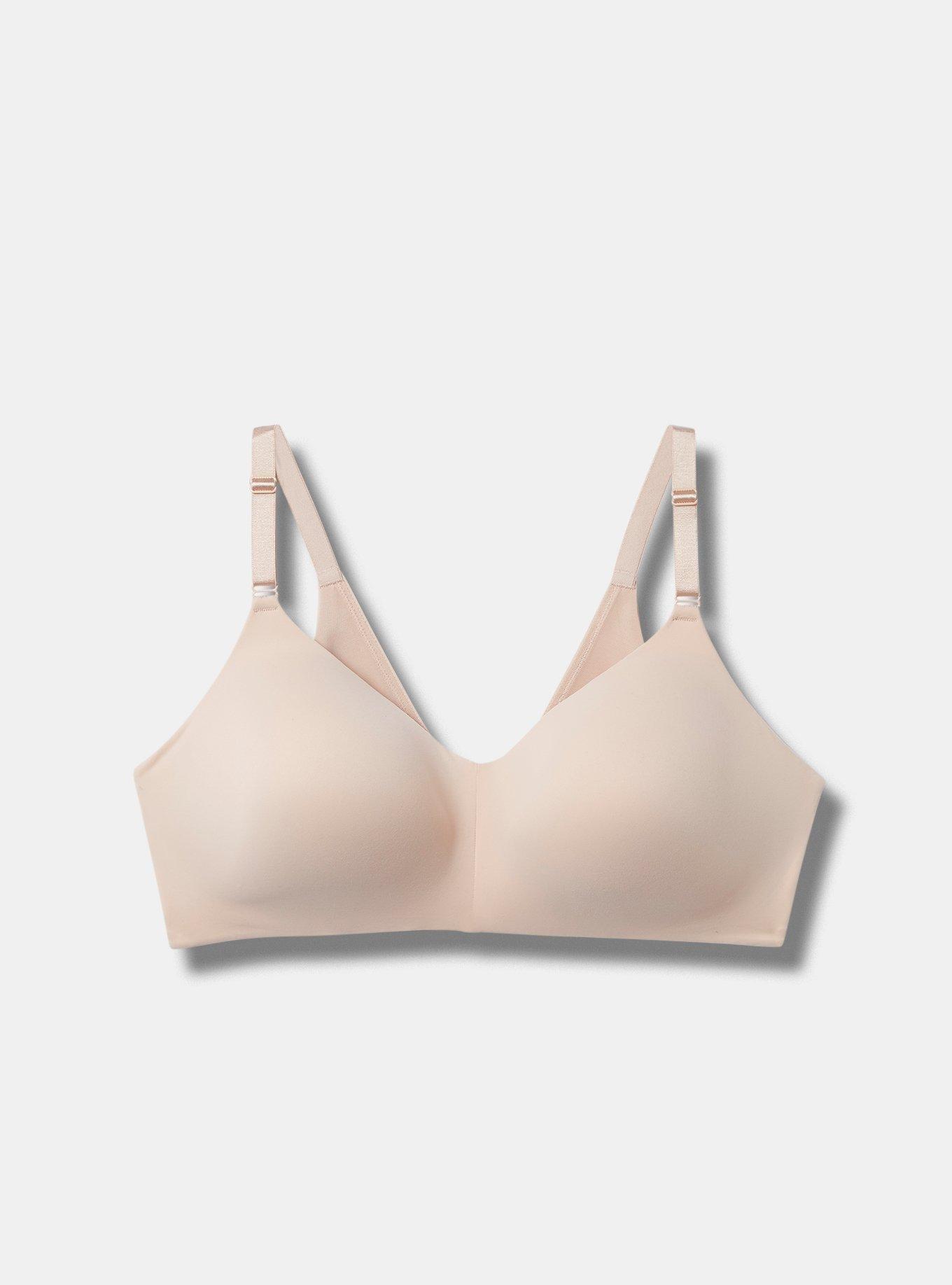 AVENUE | Women's Plus Size Smooth Caress Print Bra - pink - 50DD