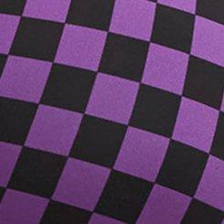 Lightly Lined Microfiber Surplice Bralette, SUNNY CHECK PURPLE MAGIC, swatch