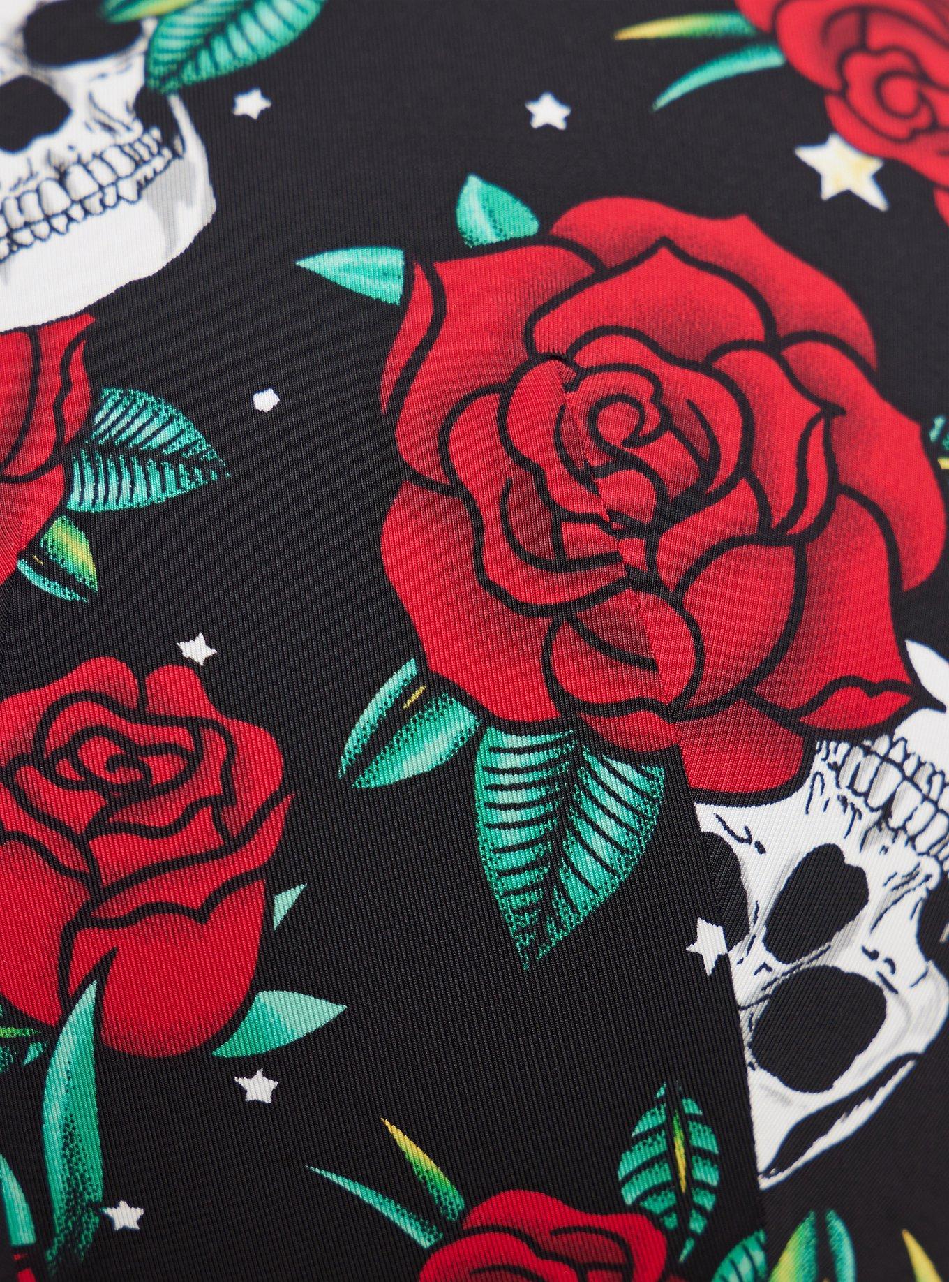 Torrid 2 Black selling Skull Roses