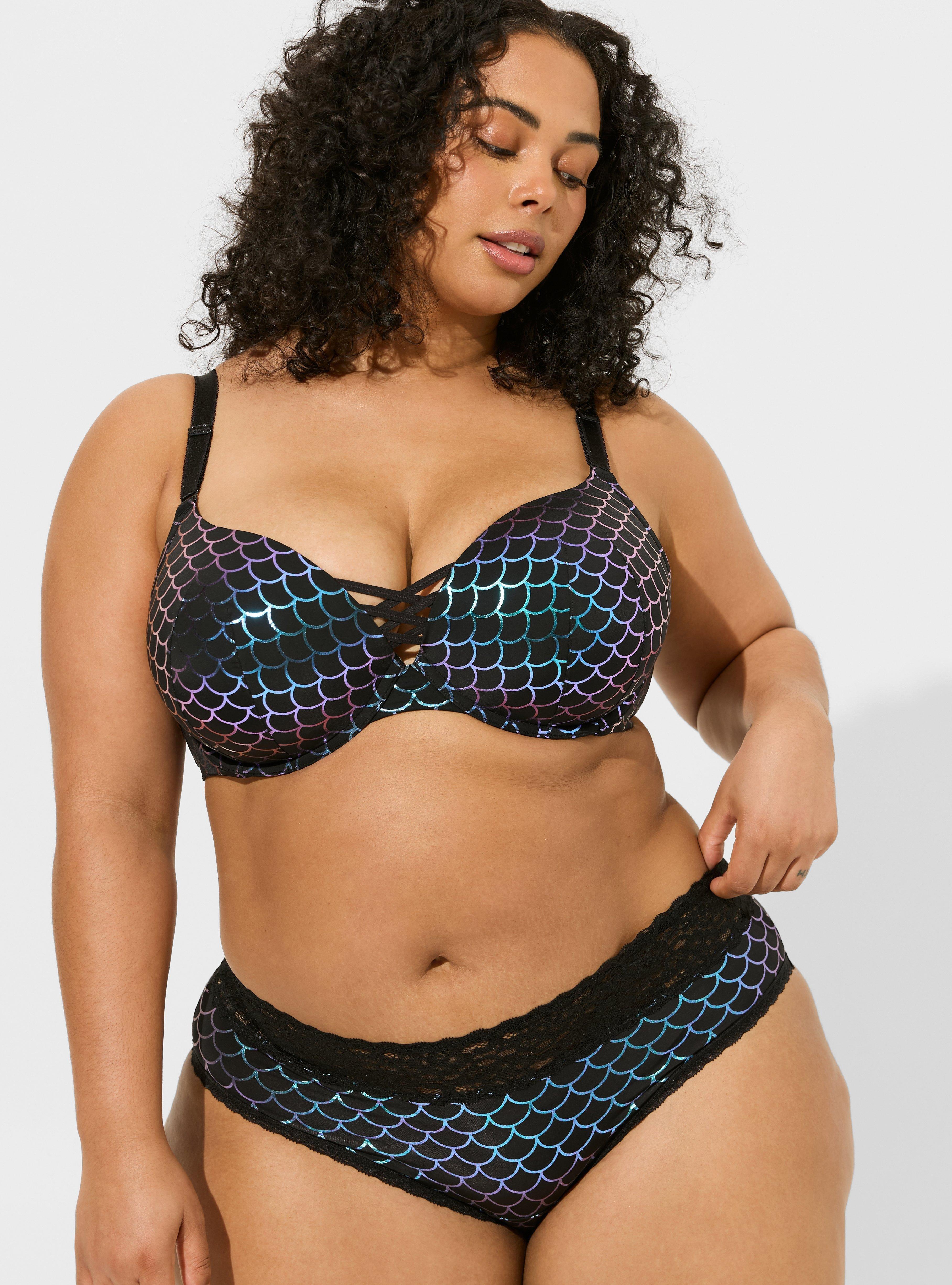 Second Skin Microfiber Hipster Panty With Cage Back