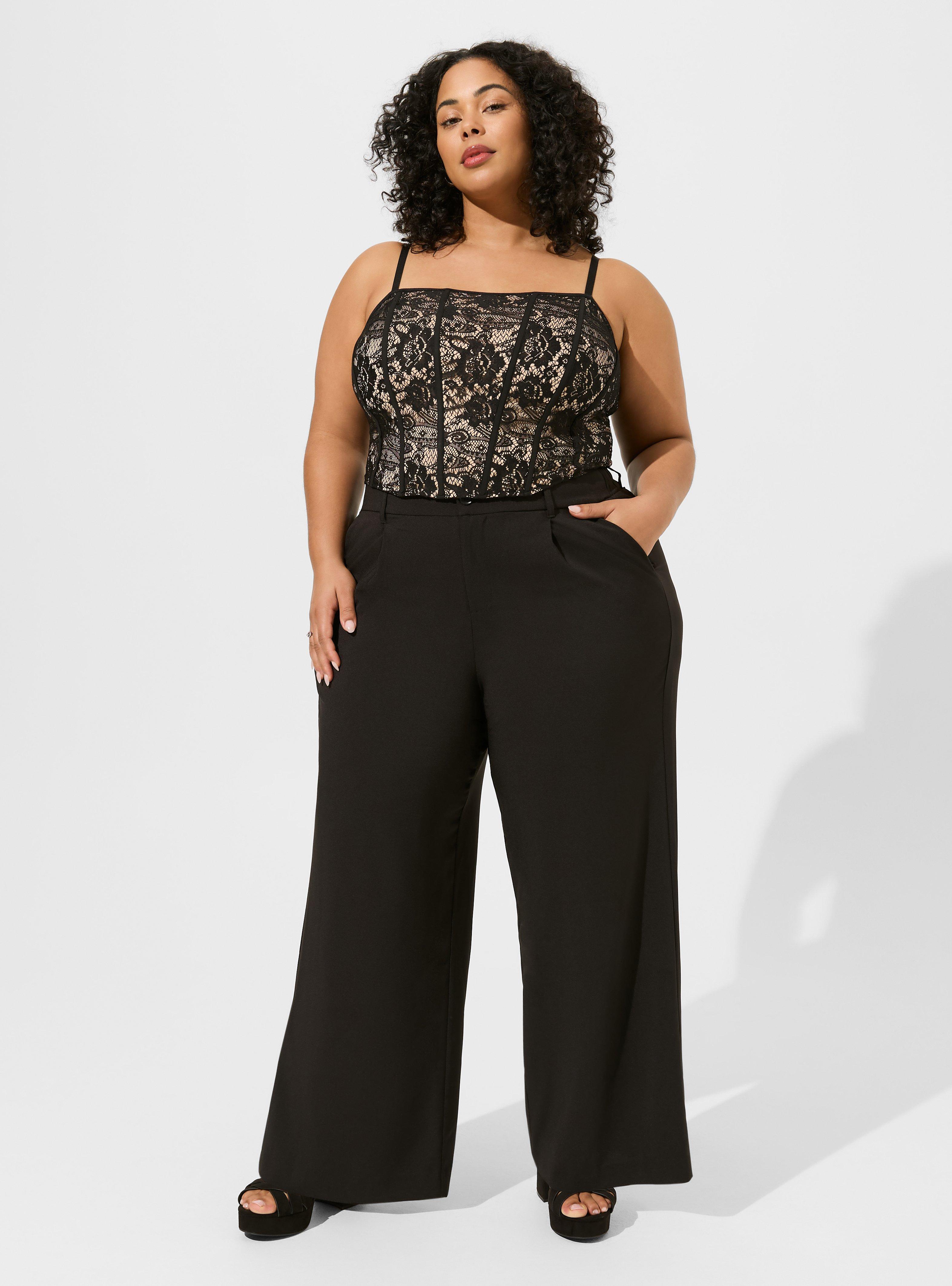 Veronica Two Piece Palazzo Pants Set – The Curvy Girl Depot, LLC