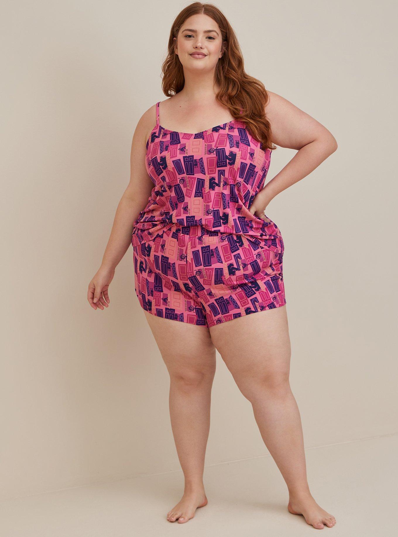 Disney Pixar Monster's Inc. Sleep Cami - Super Soft Monsters Doors Multi Color, MULTI, alternate