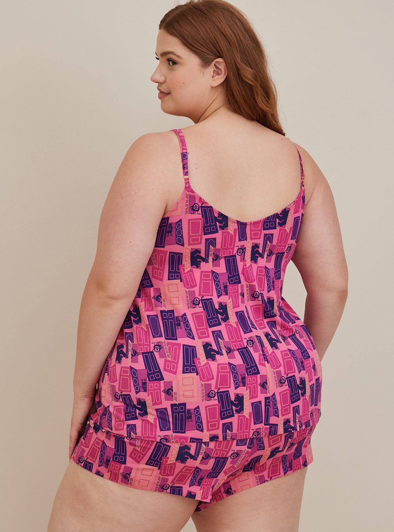 Disney Pixar Monster's Inc. Sleep Cami - Super Soft Monsters Doors Multi Color, MULTI, alternate