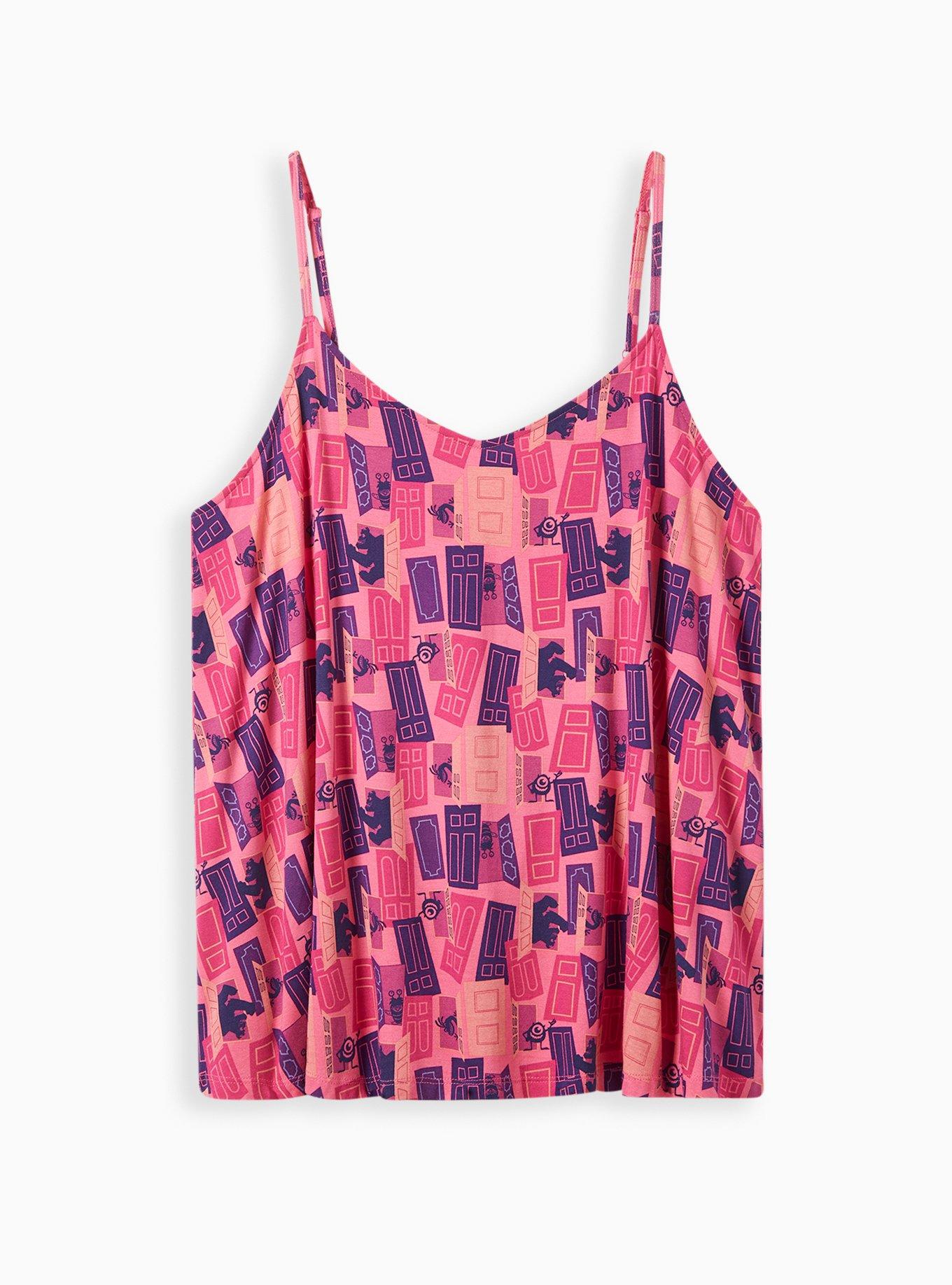 Disney Pixar Monster's Inc. Sleep Cami - Super Soft Monsters Doors Multi Color, MULTI, hi-res