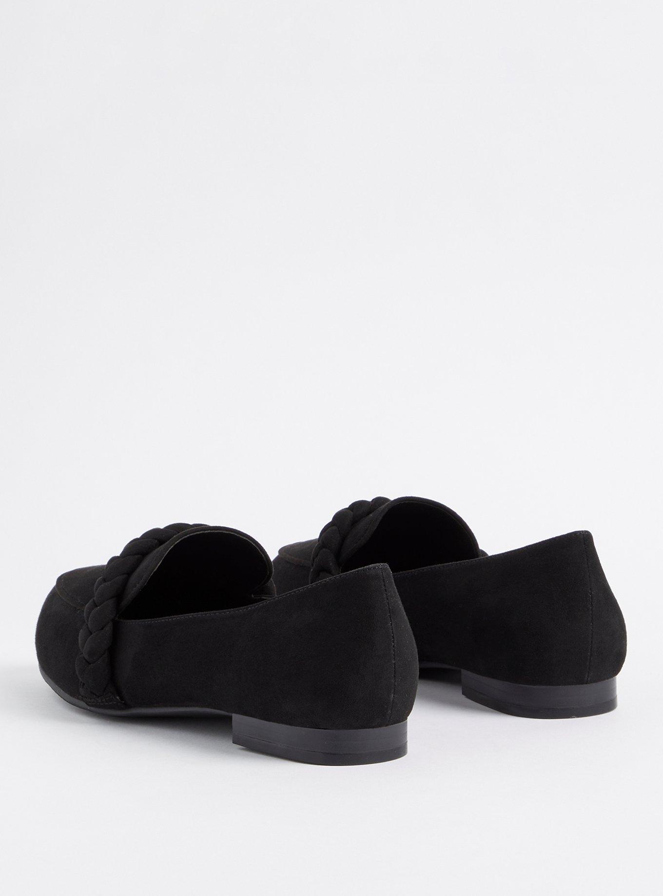 Twist Braid Loafer (WW), BLACK, alternate