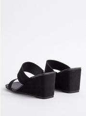 Wedge Slide Sandal - Black (WW), BLACK, alternate