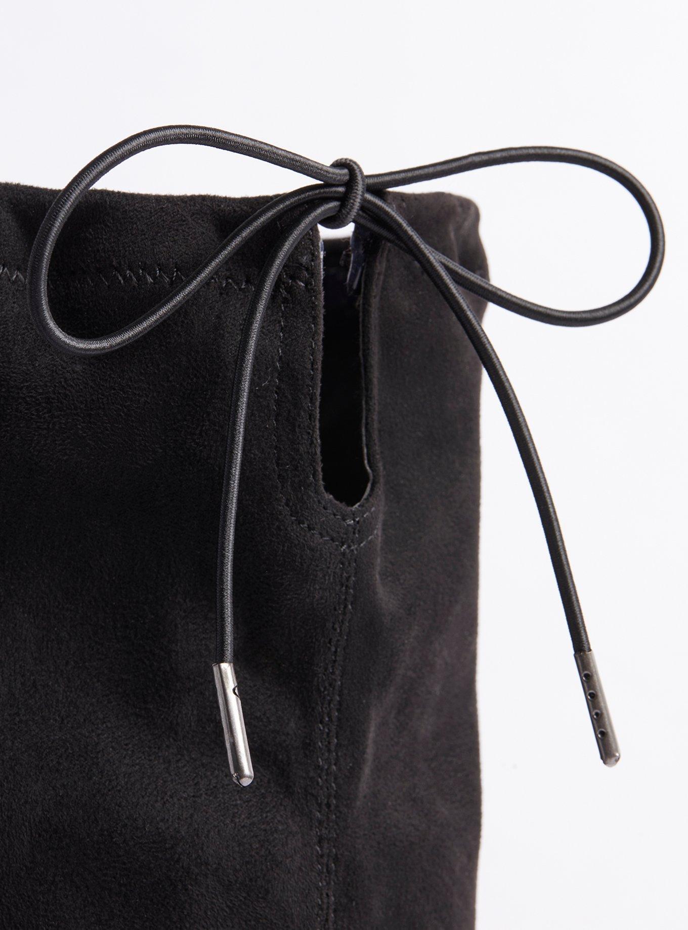 Over The Knee Boot - Black (WW), BLACK, alternate