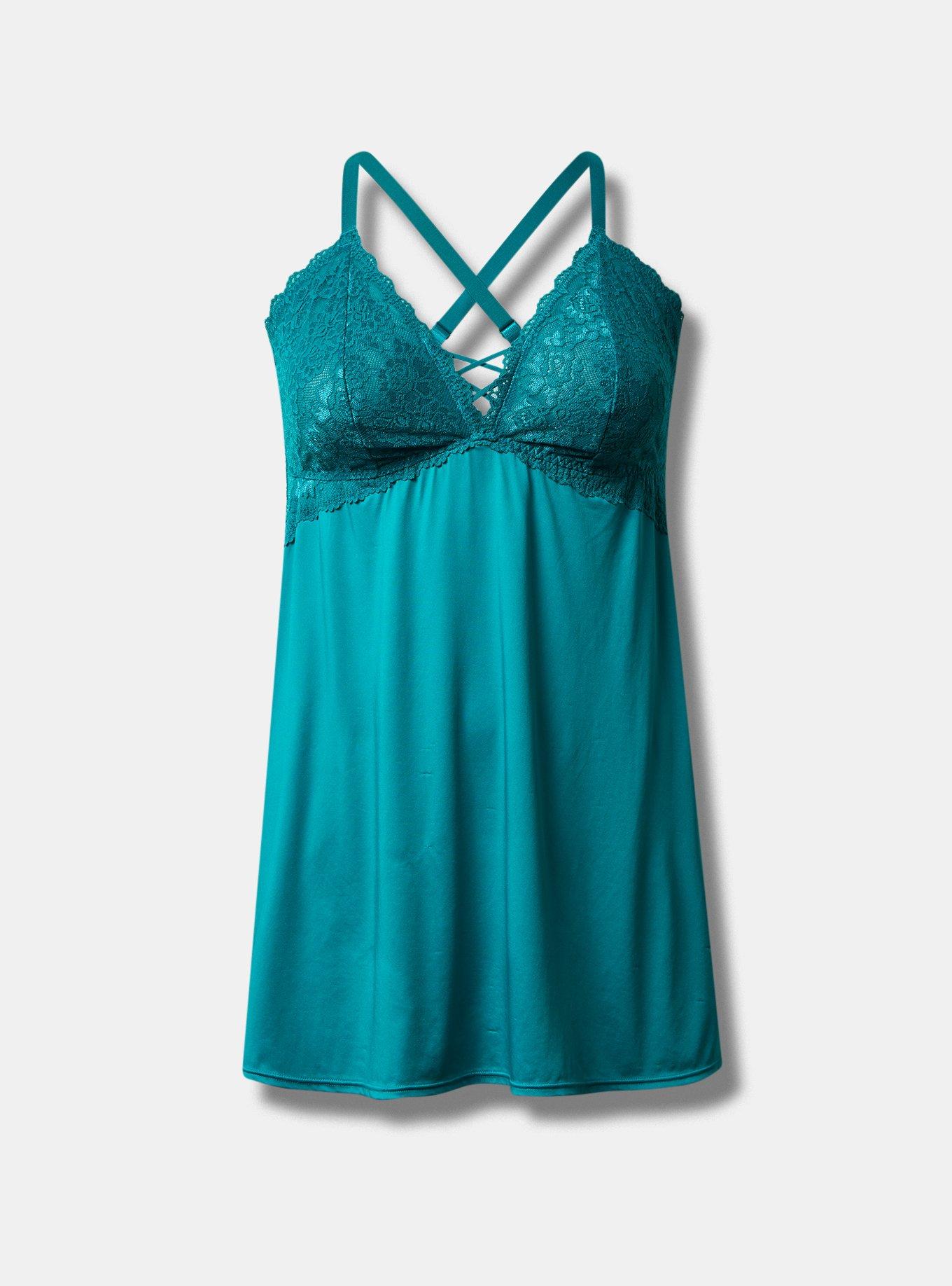 Microfiber Deep V Slip, FANFARE, hi-res