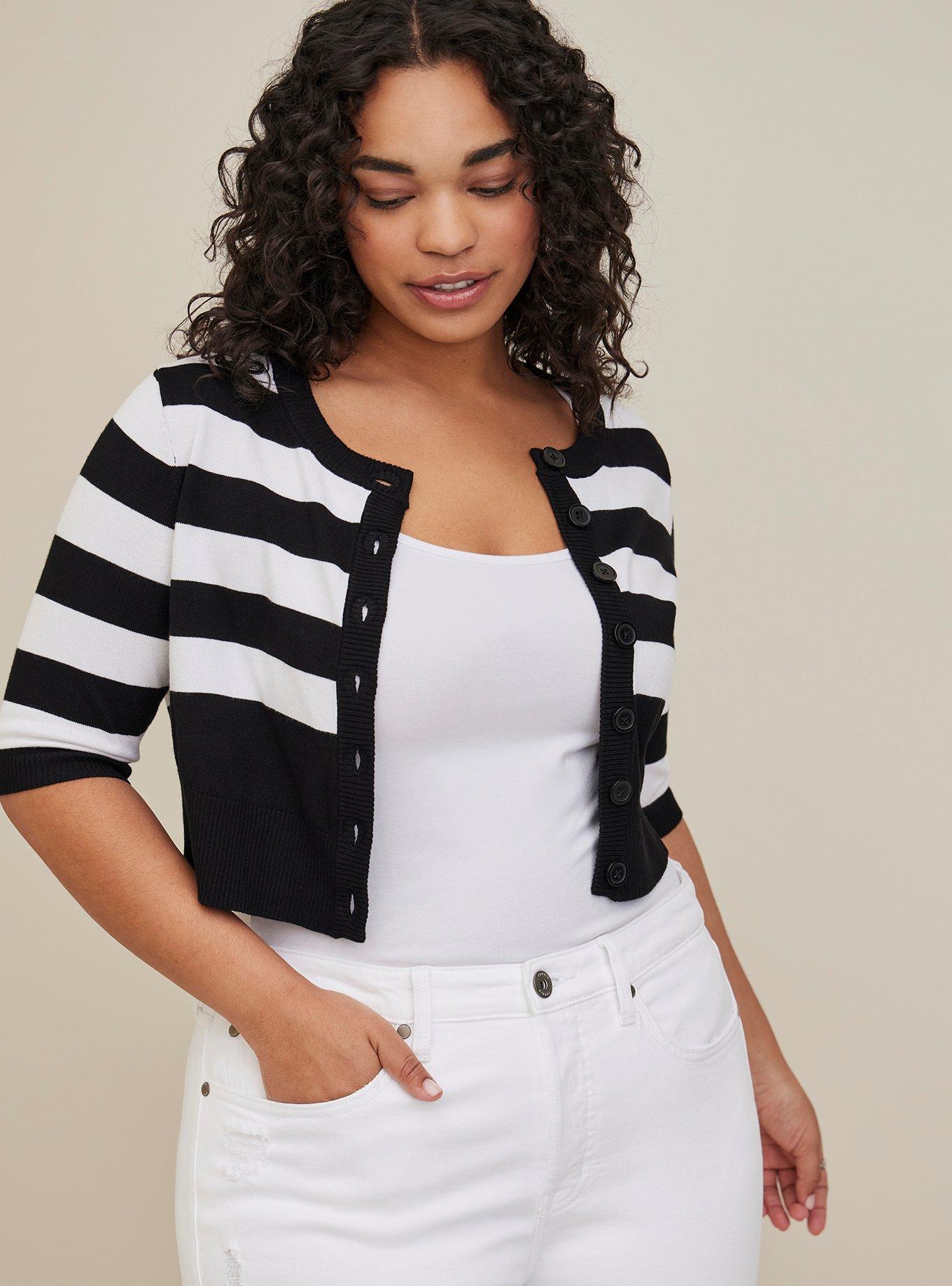 Torrid 3/4 Sleeve Knit Tops