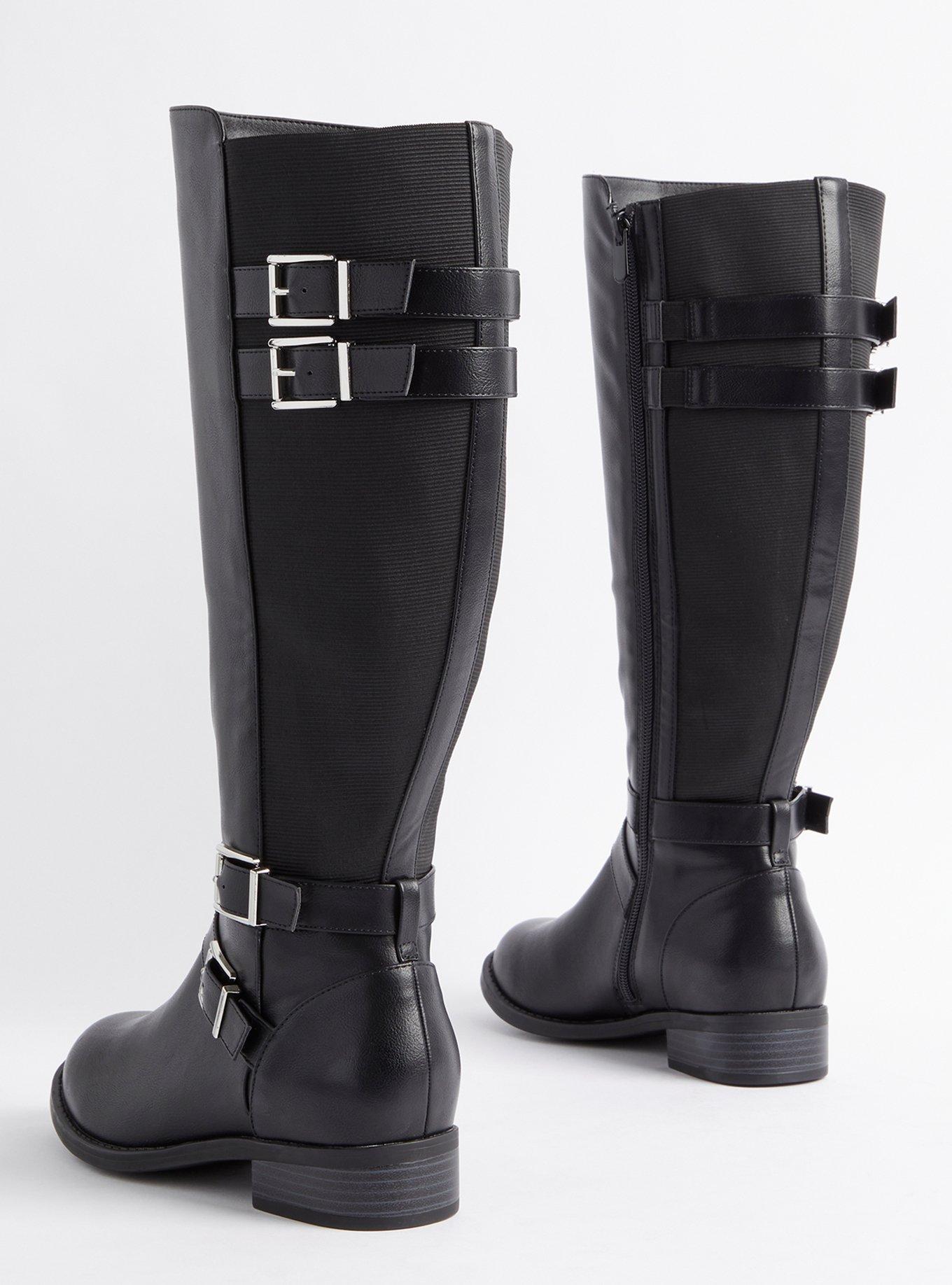 Buckle Knee Boot (WW)