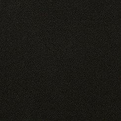 Shrug 3/4 Sleeve Scallop Fitted Sweater, BLACK, swatch