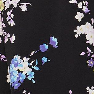 Studio Knit Off-Shoulder Smocked With Chiffon Sleeves Swing Top, OTHER PRINTS, swatch