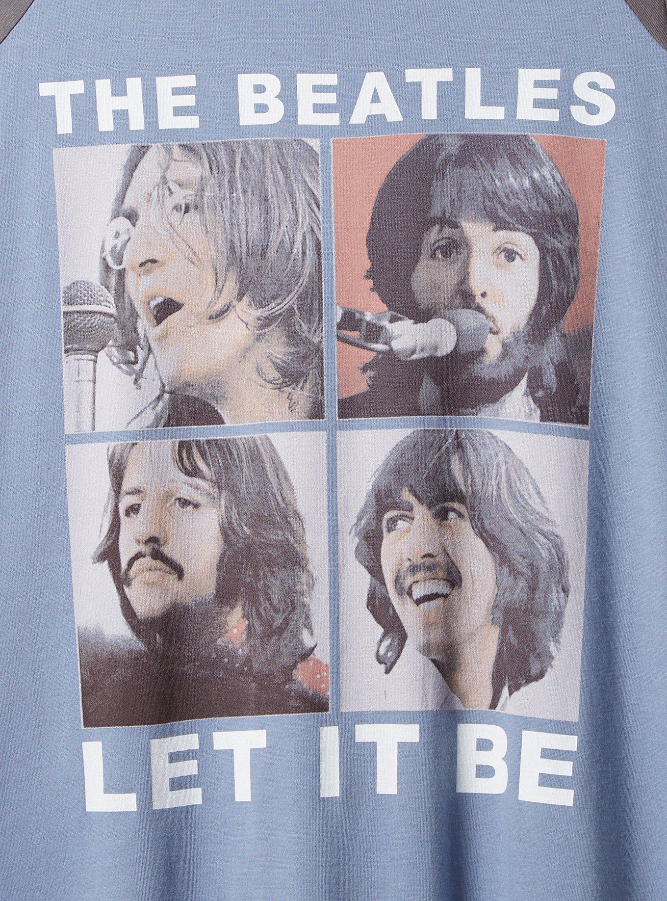 Plus Size Classic Fit Raglan Tank - Cotton Blue Beatles, BLUE, alternate