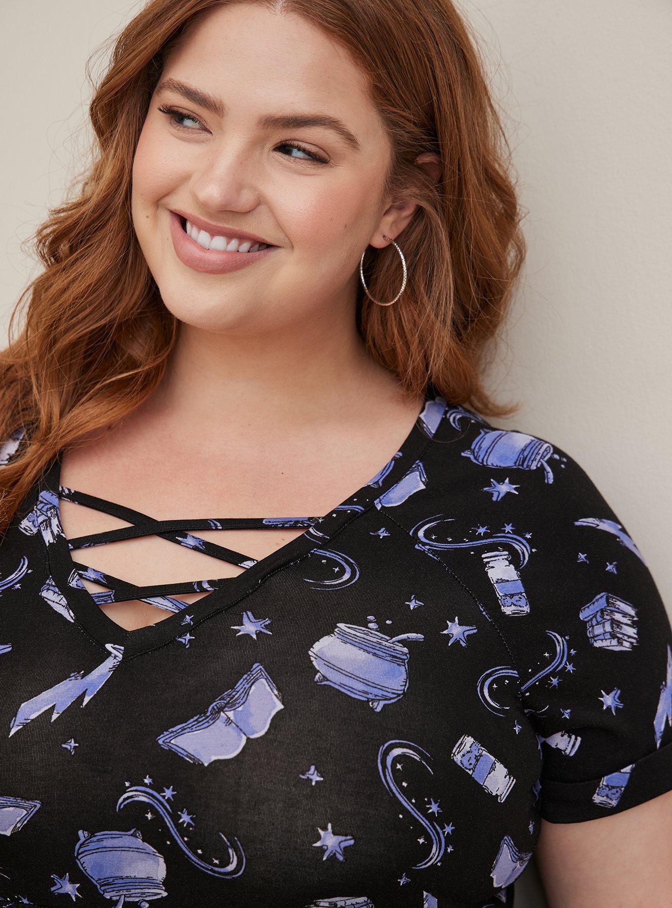 Plus Size - Harry Potter Strappy Dress - Super Soft Black - Torrid