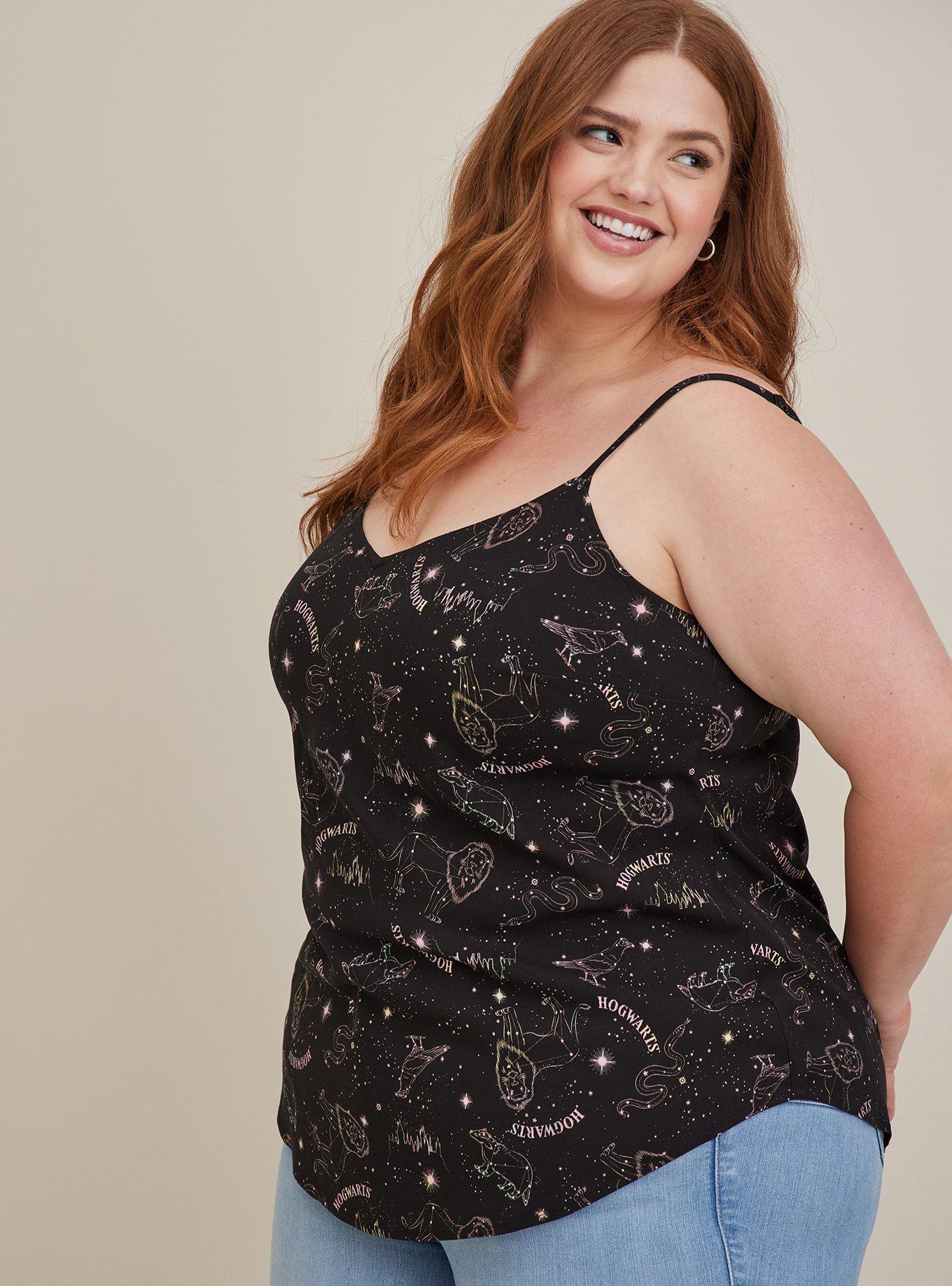 Plus Size - Harry Potter Ava Cami - Stretch Challis Constellation