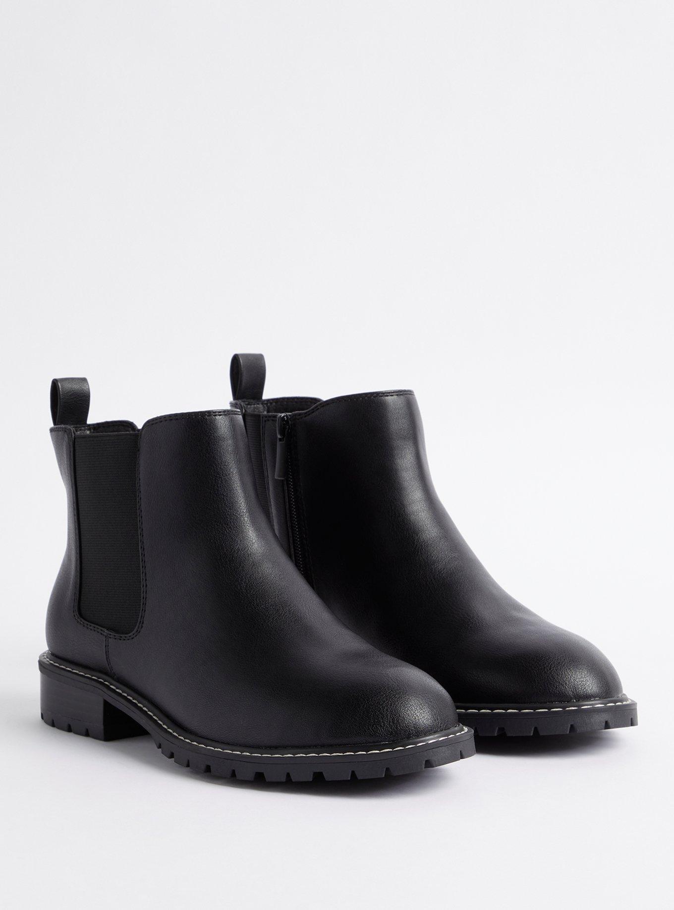 Chelsea Bootie - Black (WW), BLACK, hi-res