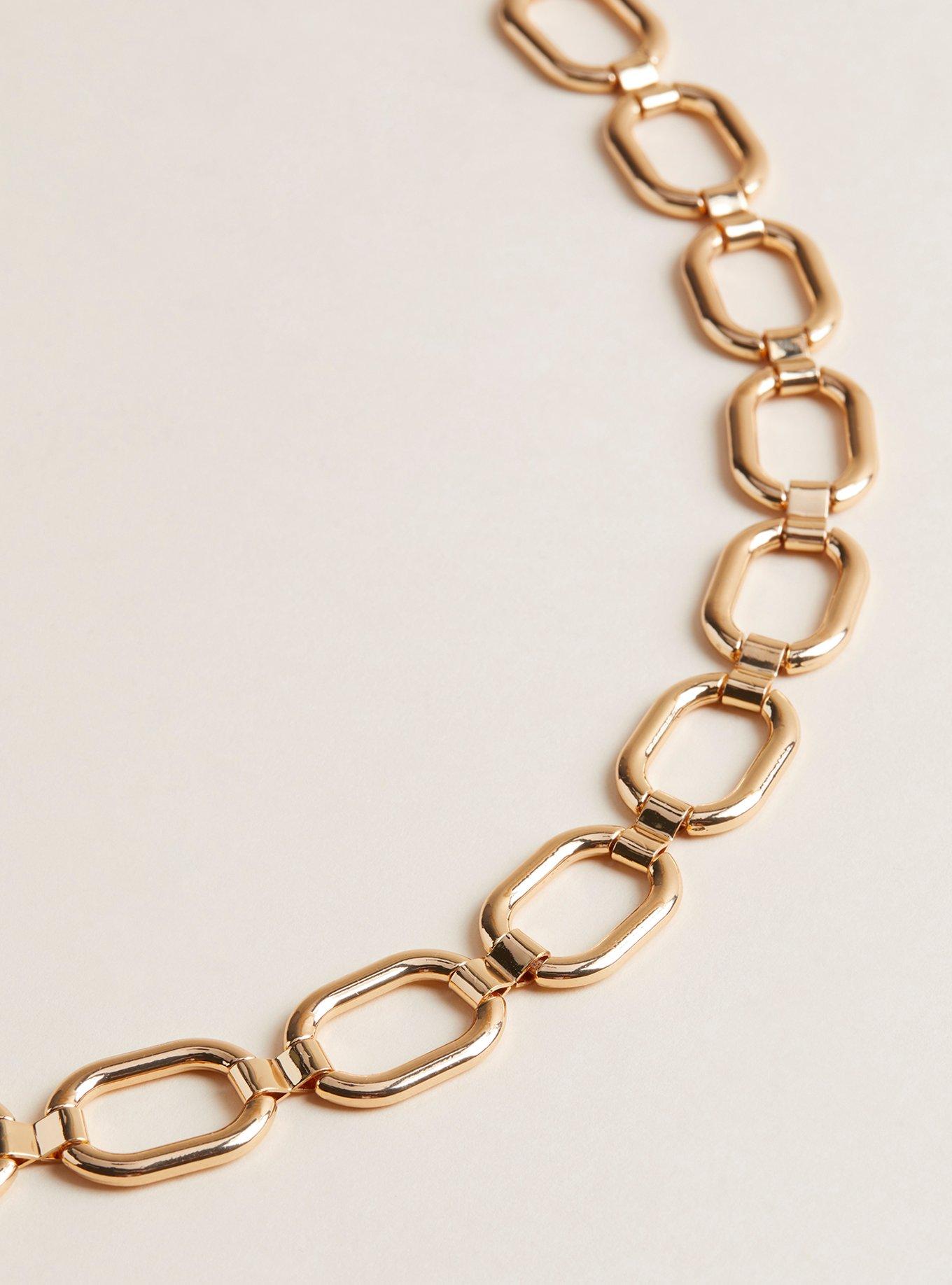 Plus Size Oval Link Chain Belt Torrid