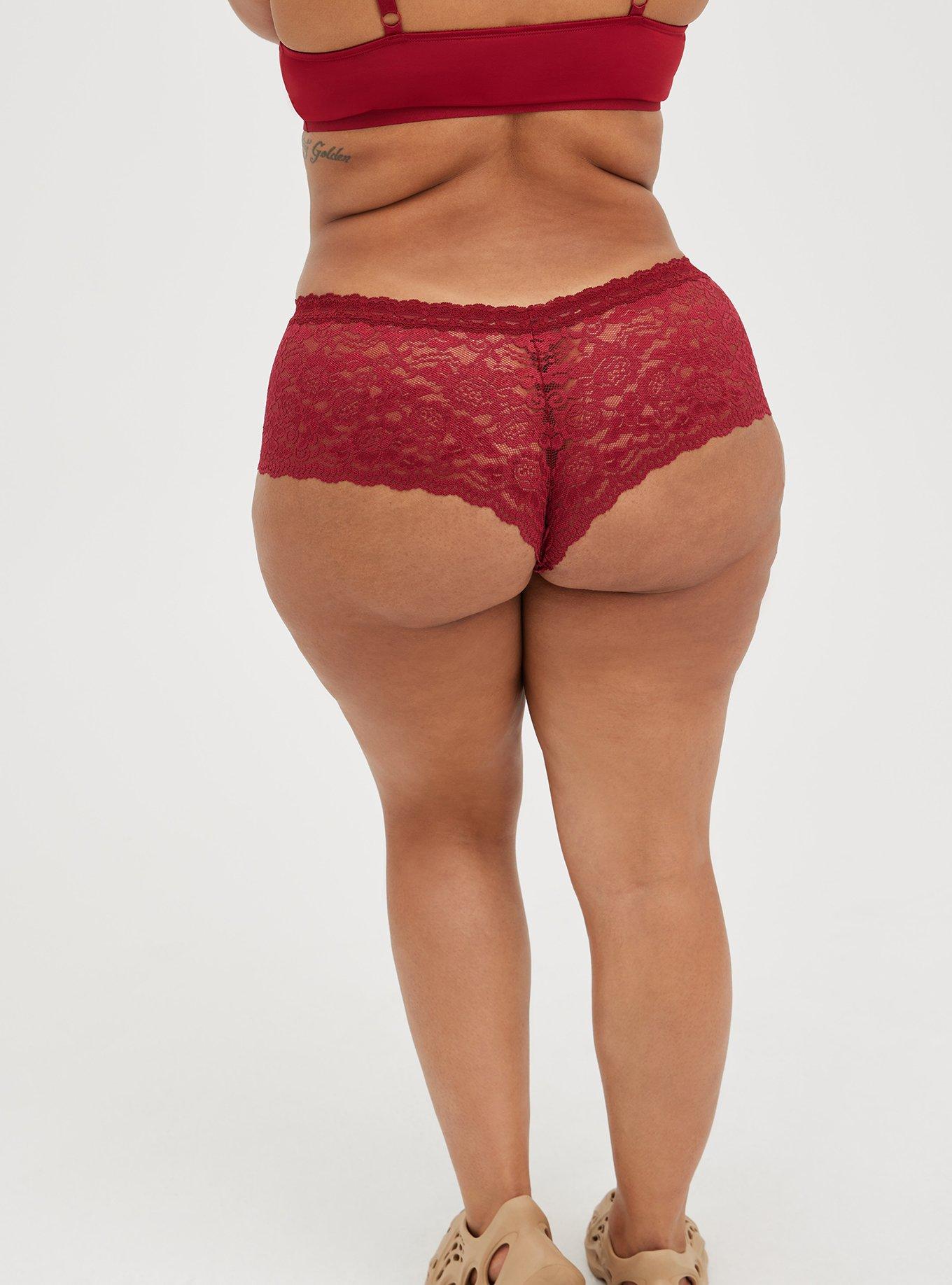 Red Lace Crotchless Panties for a Woman, Sexy Panties for Amazing Underwear  Experience, Great Gift for Girlfriend, Red Lace Lingerie Item -  Canada