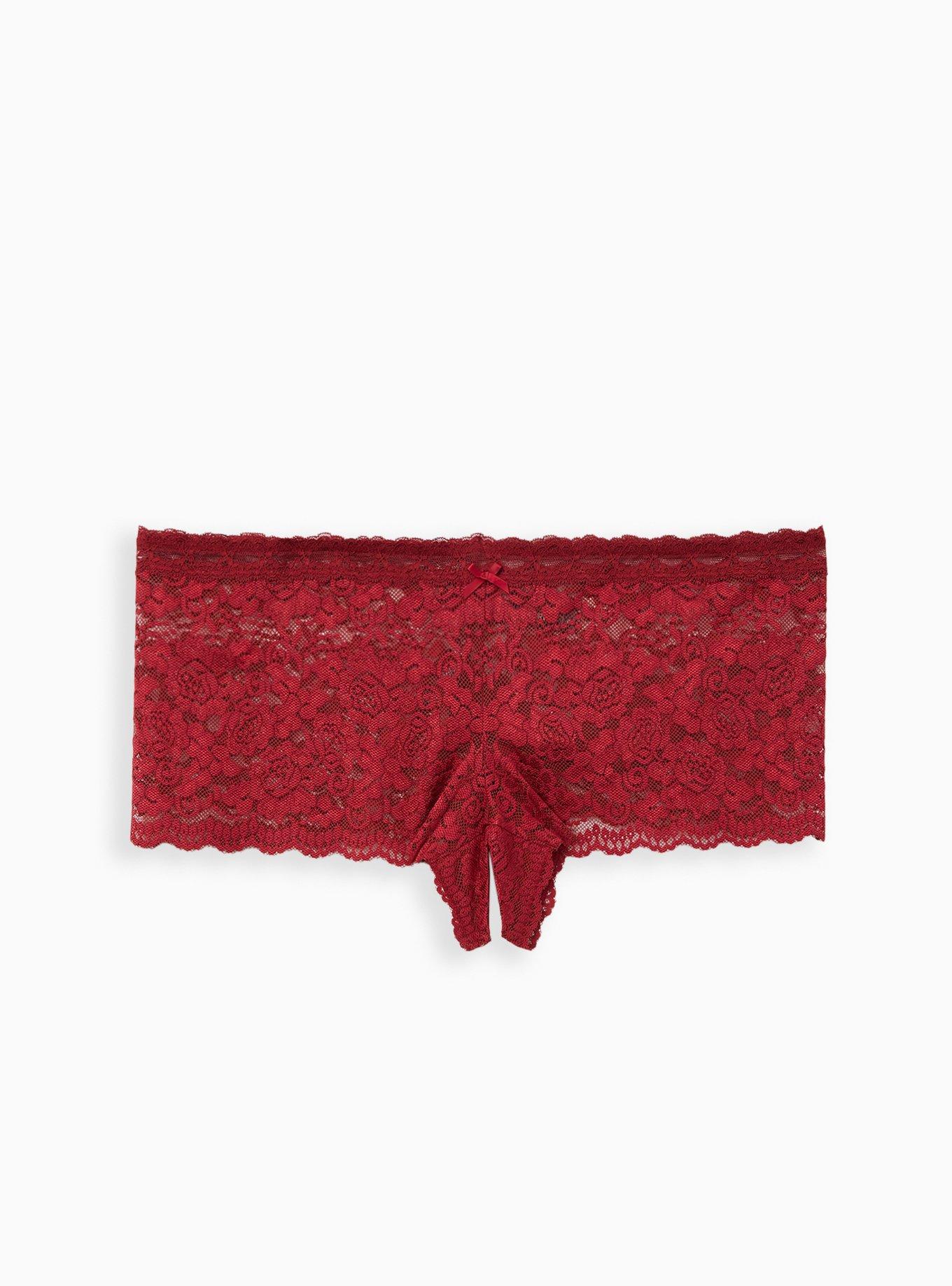 TORRID Lace Cheeky Panty With Open Gusset