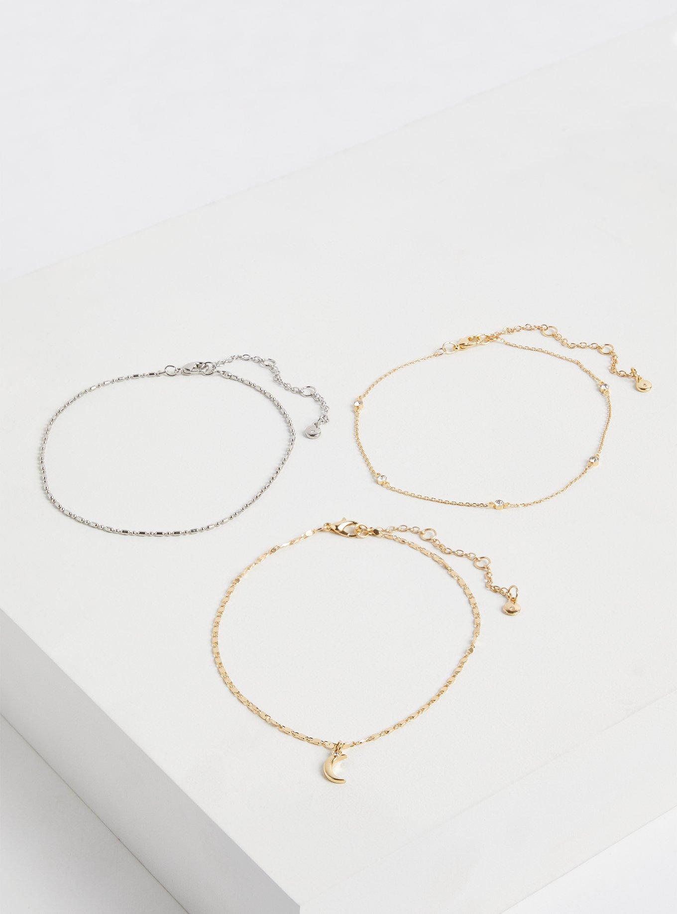 Crescent hot sale moon anklet