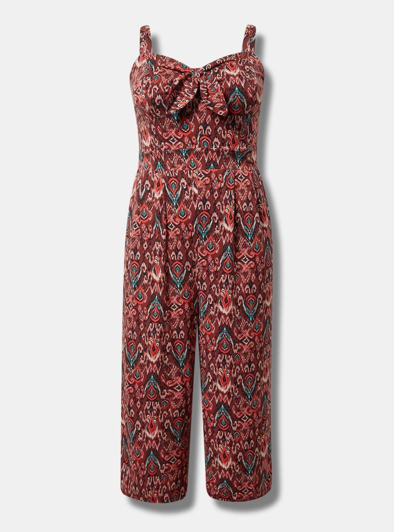 Hope Tie Front Culotte jumpsuit Hope Tie Front Culotte jumpsuit