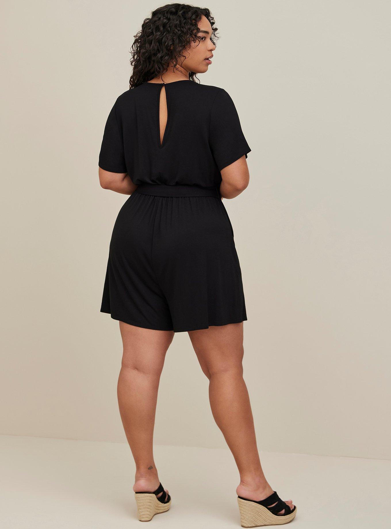 Torrid store black romper