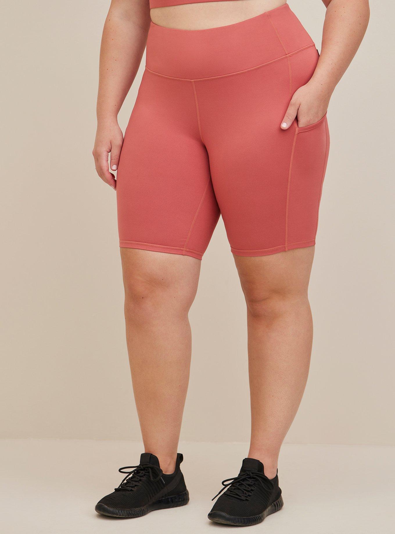 Pocket Bike Shorts - Blush  Bike shorts, Pocket bike, Curvy women