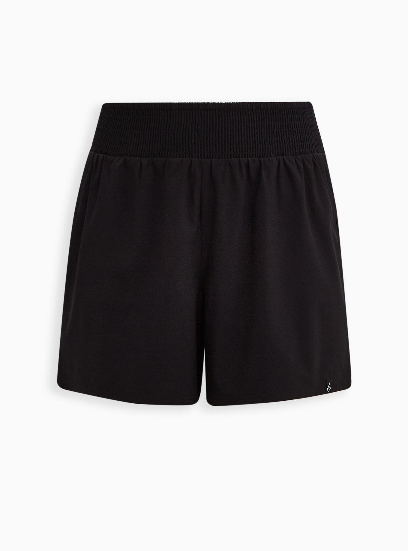 Plus Size - Happy Camper Stretch Woven Active Short - Torrid