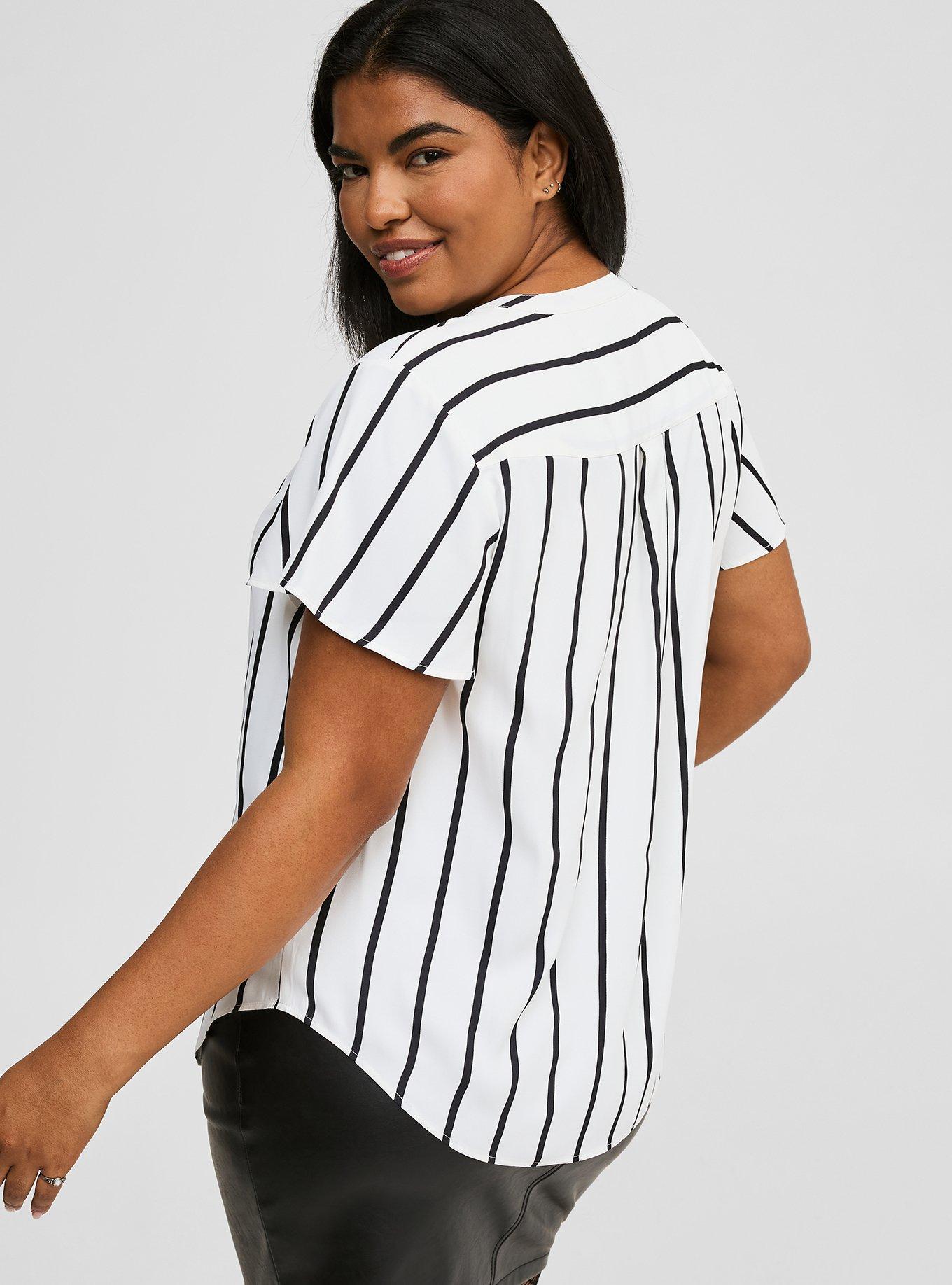 Harper Flutter Sleeve Pullover Blouse