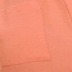 Harper Georgette Pullover Flutter Sleeve Blouse, APRICOT BRANDY, swatch