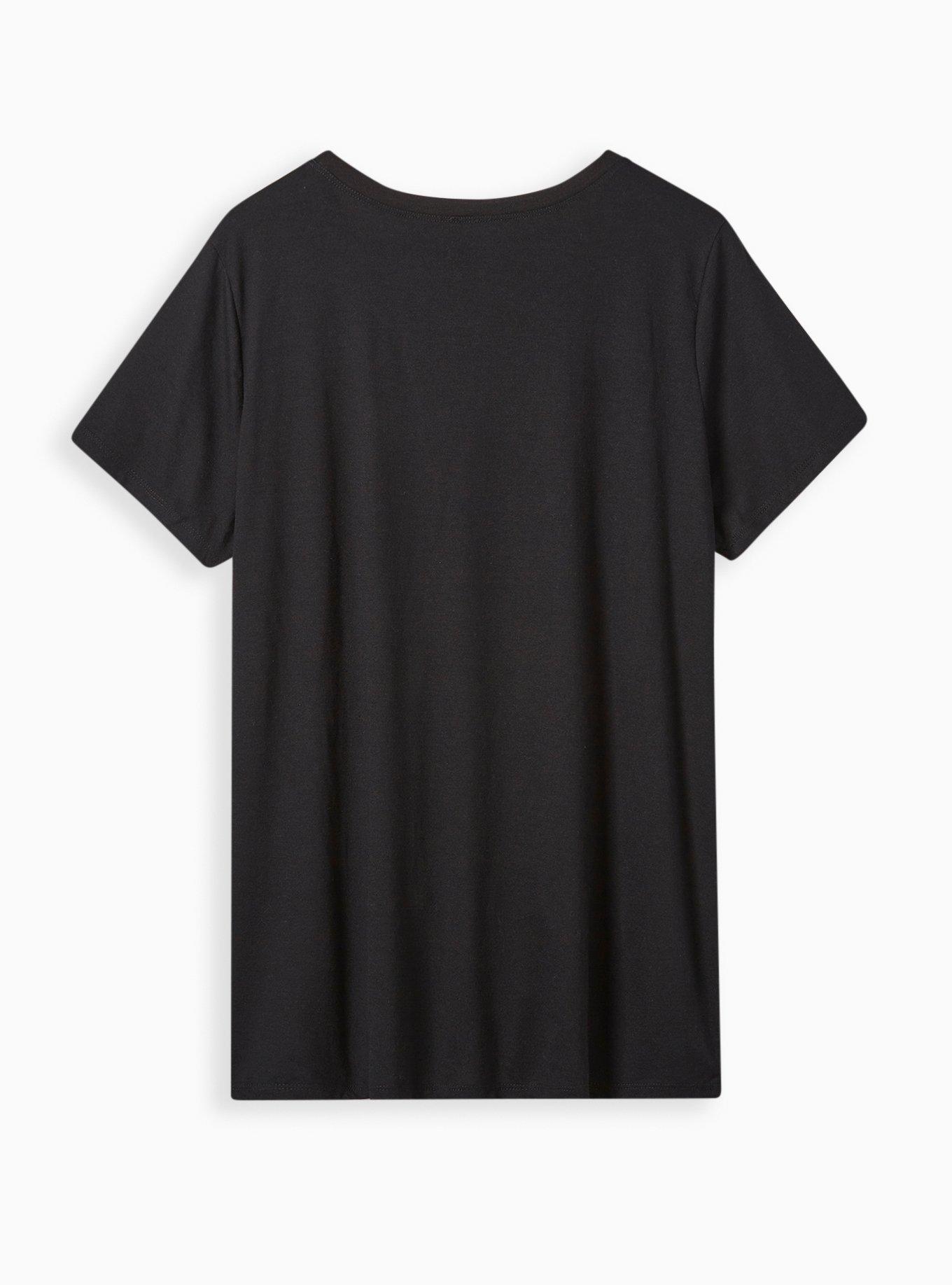 Plus Size The Goonies Slim Fit Tee - Signature Jersey Black, DEEP BLACK, alternate
