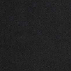 Plus Size Mini Linen High Waisted Skirt, DEEP BLACK, swatch