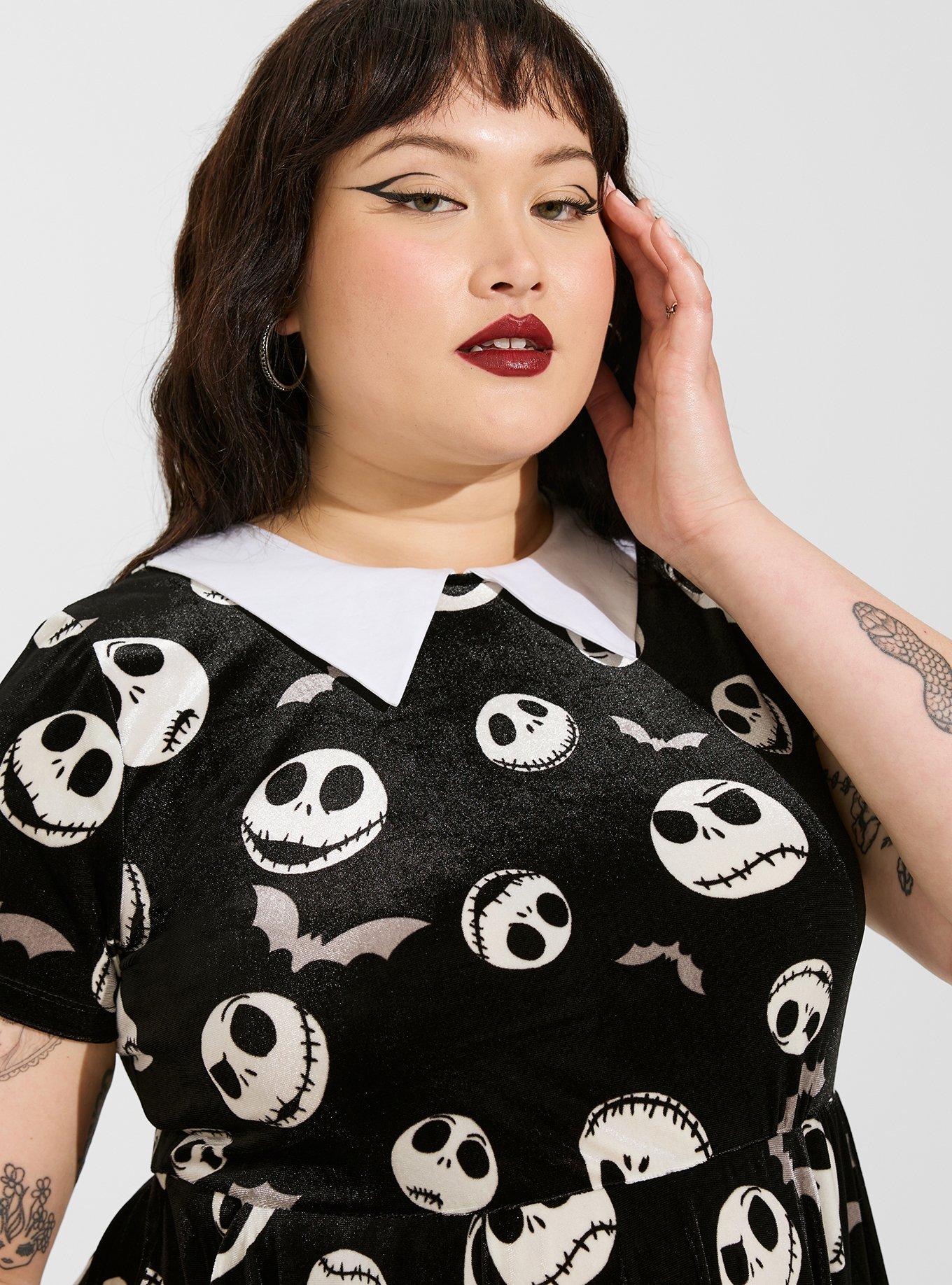 Torrid jack outlet skellington dress