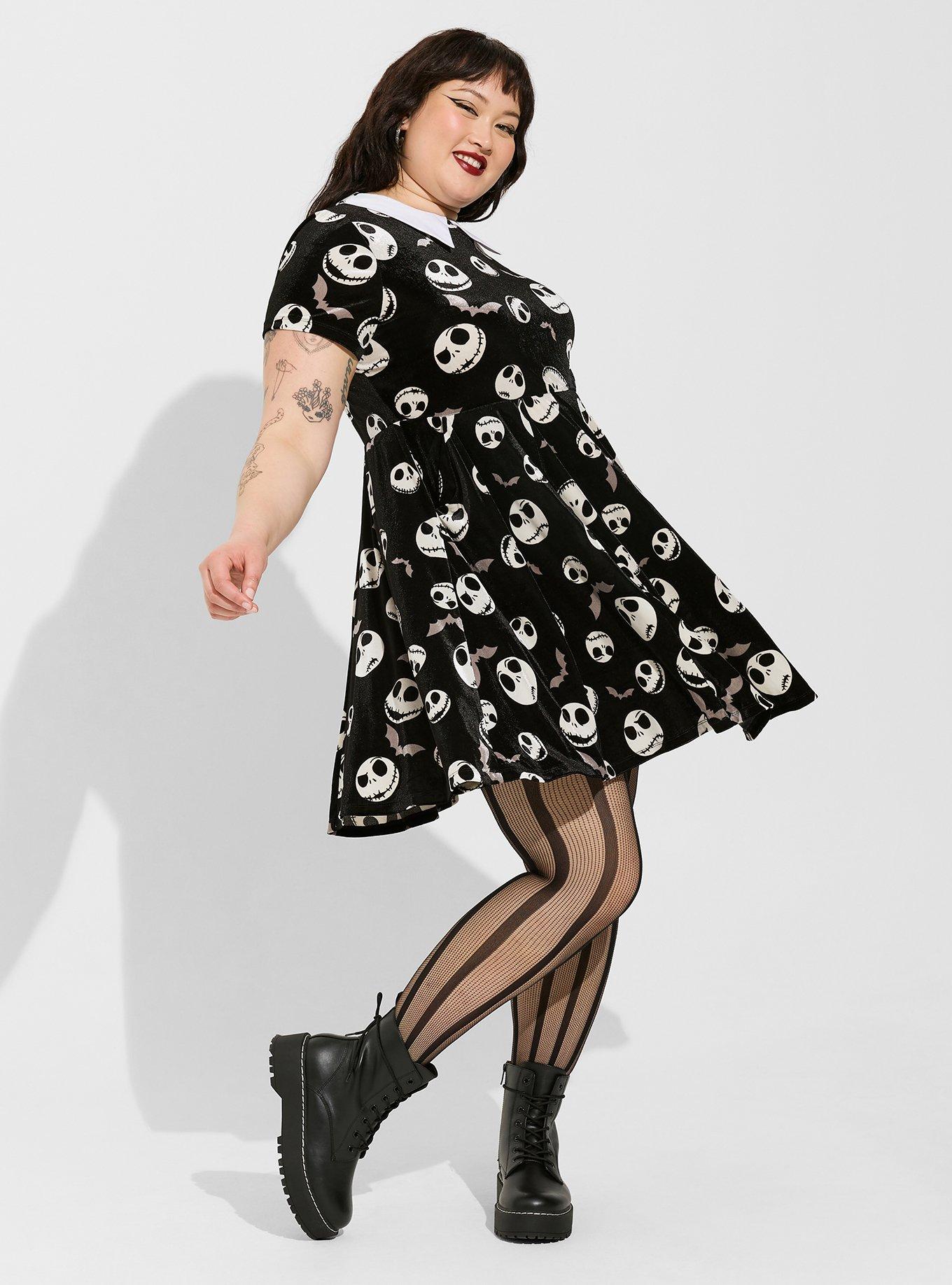 Torrid jack 2025 skellington dress