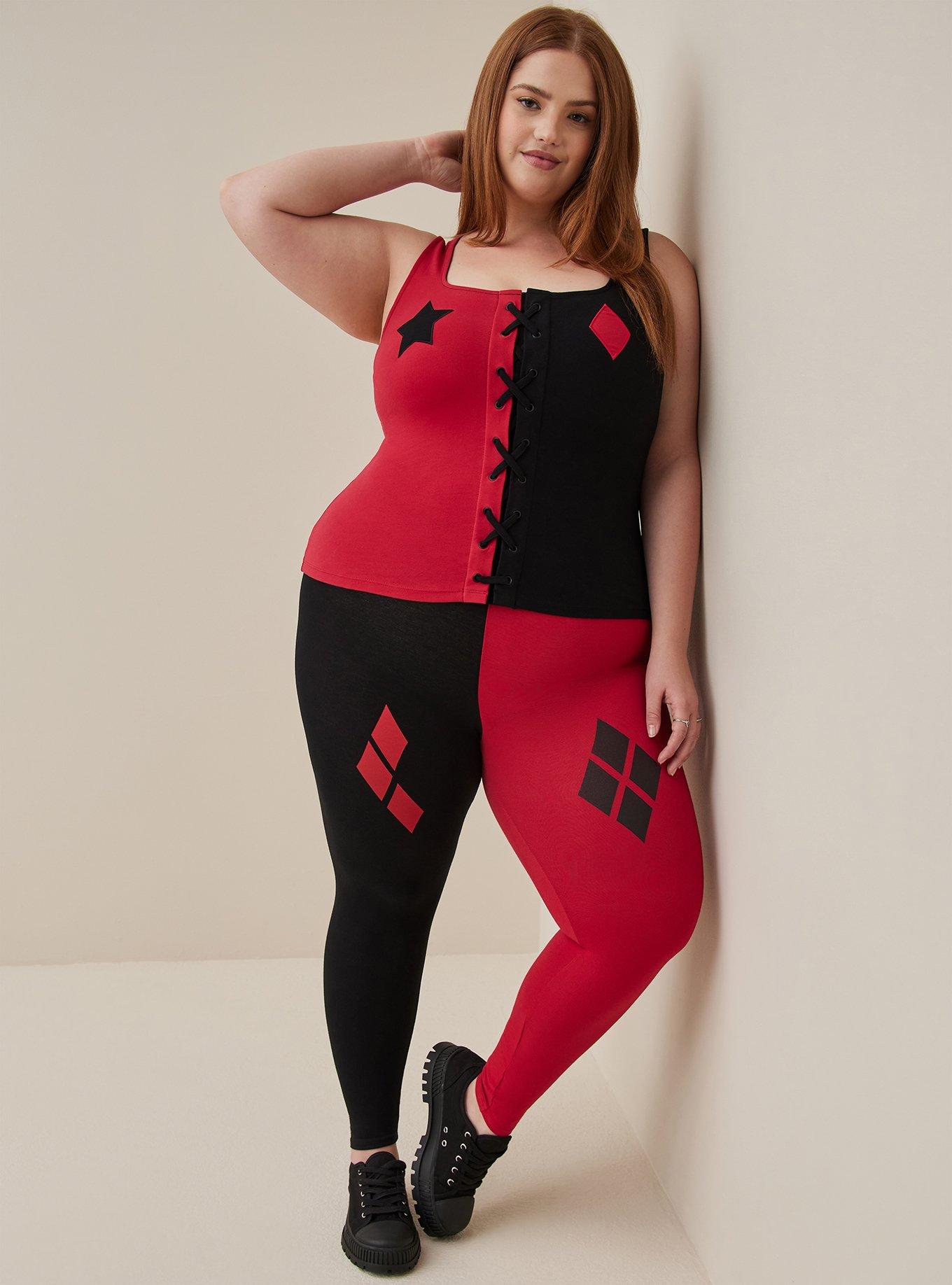 Plus size discount harley quinn leggings