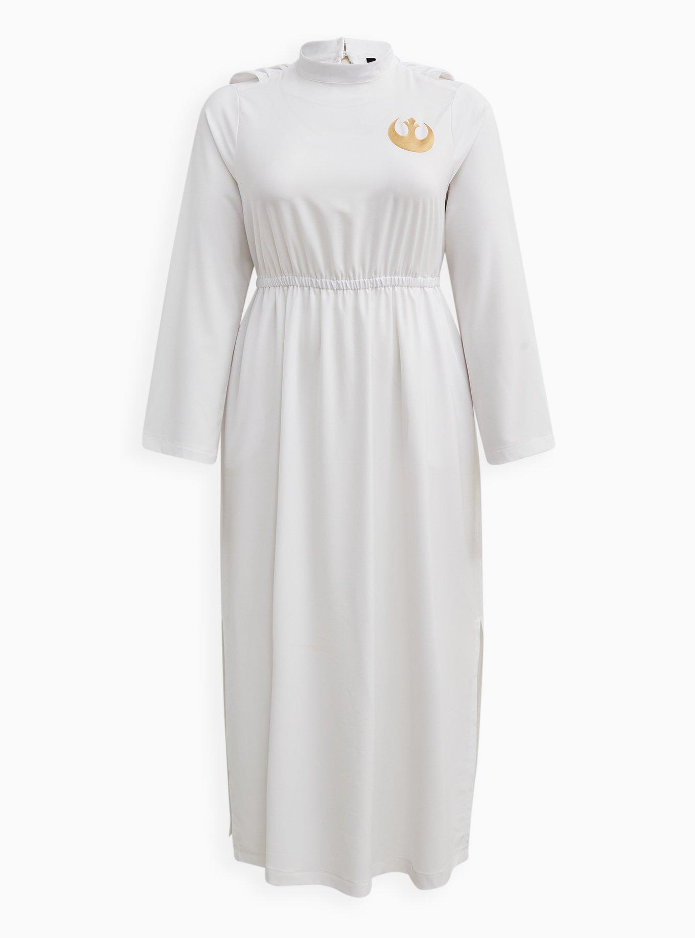 Plus Size Star Wars Leia Crepe Hooded Dress Torrid