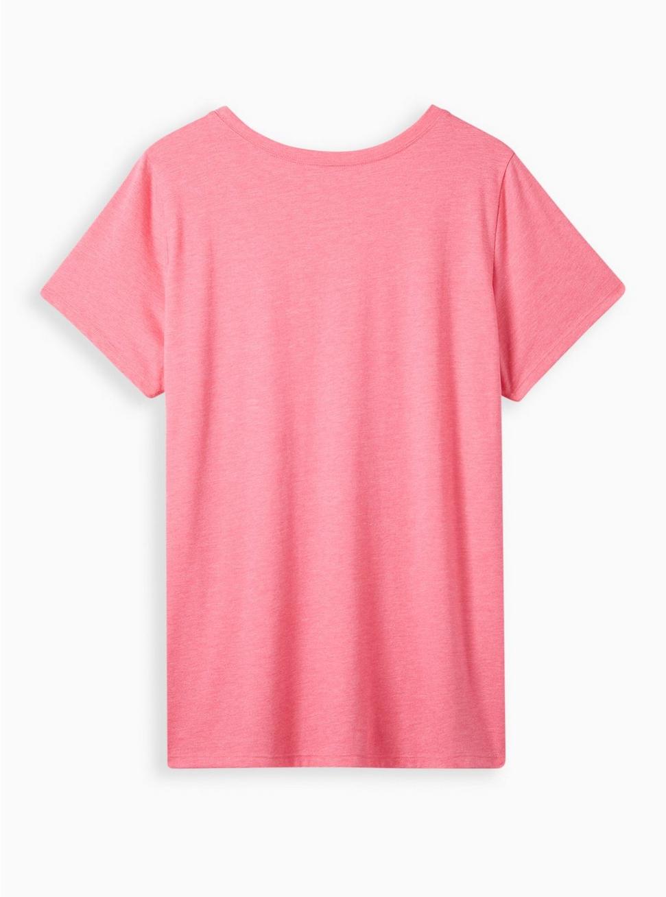 Plus Size - Everyday Tee - Signature Jersey Adult Excessive Pink - Torrid