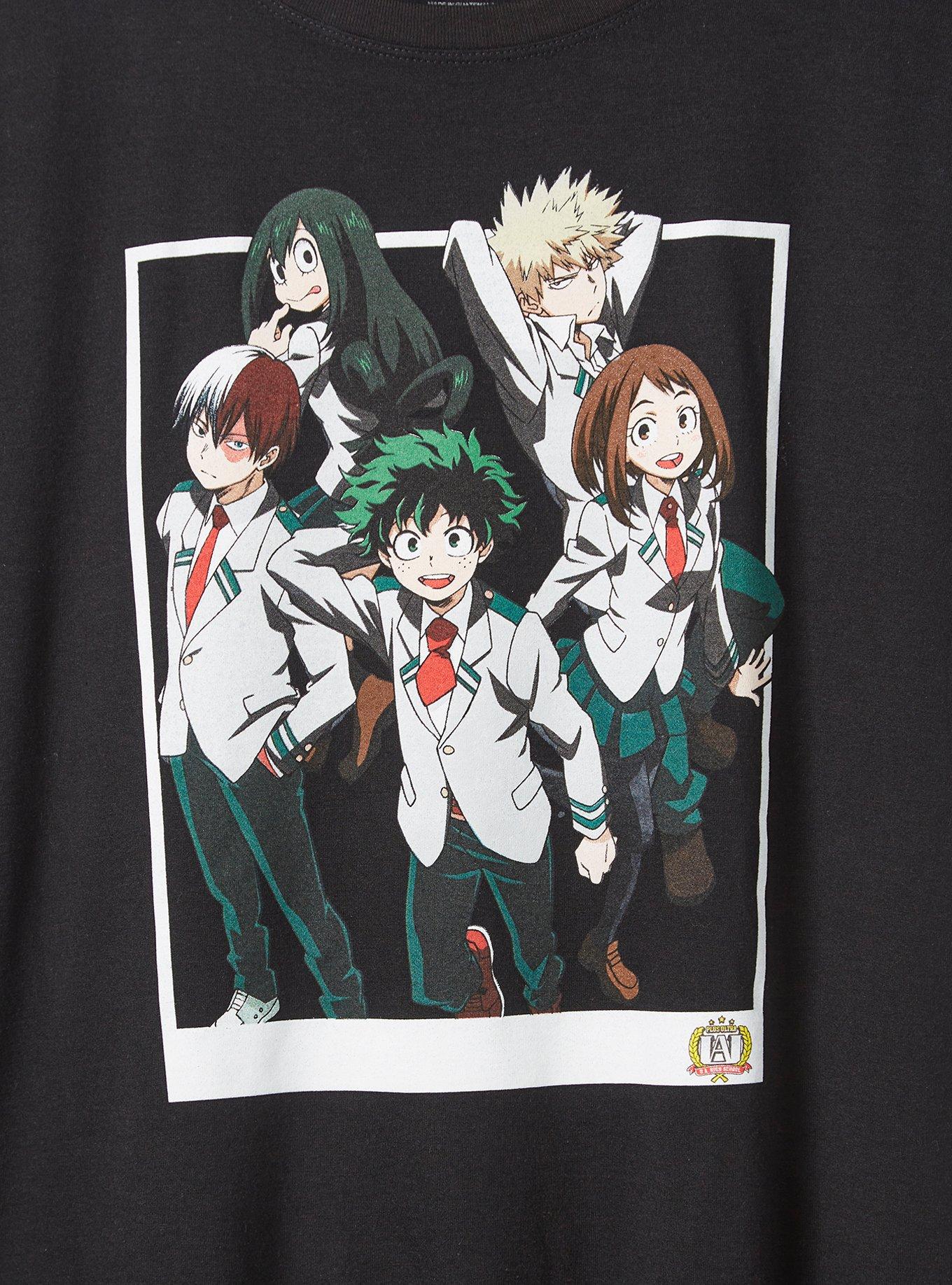 My hero clearance academia crewneck