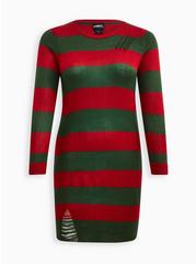 Warner Bros. Nightmare on Elm Street Freddy Mini Distressed Dress - , MULTI, hi-res