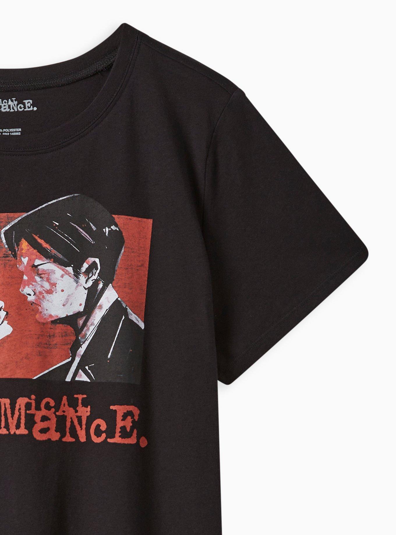 My Chemical Romance Classic Fit Crew Tee &ndash; Cotton Three Cheers Black, DEEP BLACK, alternate